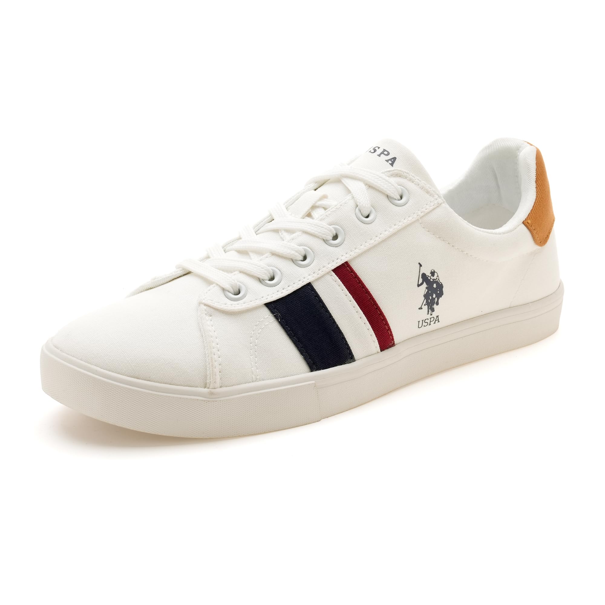 U.S. Polo Assn. Men's Slip-On Sneakers - Off White - Image 4