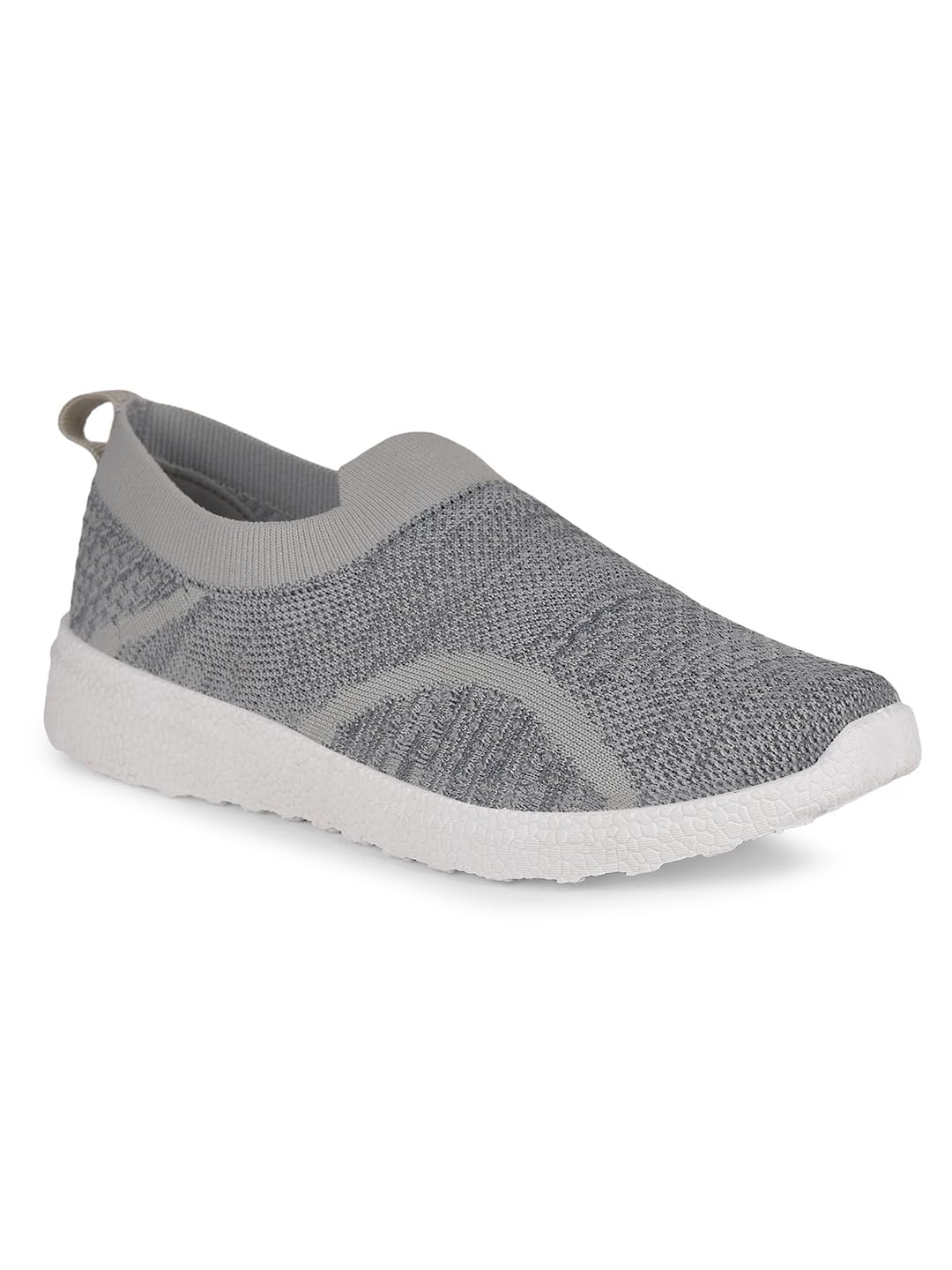 Bata Grey Slip-On Walking Shoes for Women - Image 2