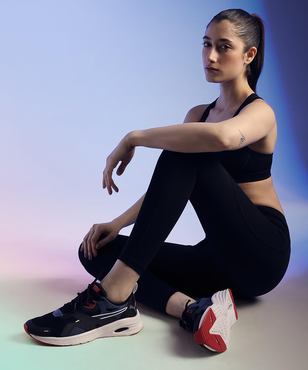 Puma ProFoam Fuego WNS Running Shoe - Black Blue - Image 5