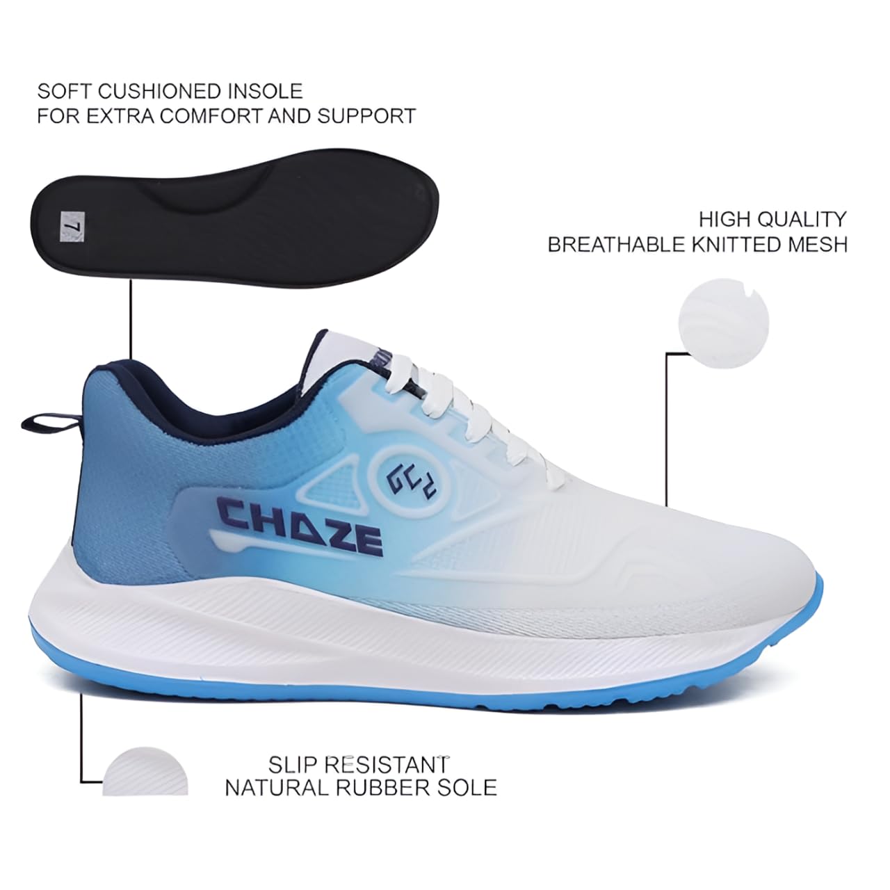 LigeroNation Chaze Sports Shoe for Men & Boys - Image 3