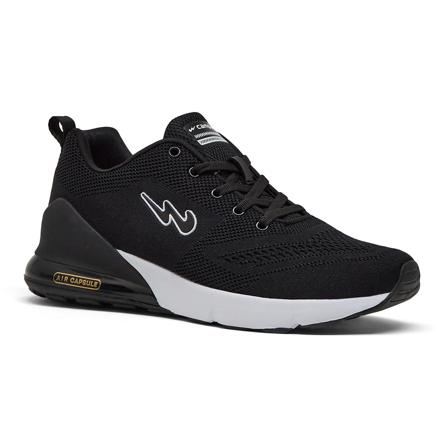Campus Men's North Plus Running Shoes - Black