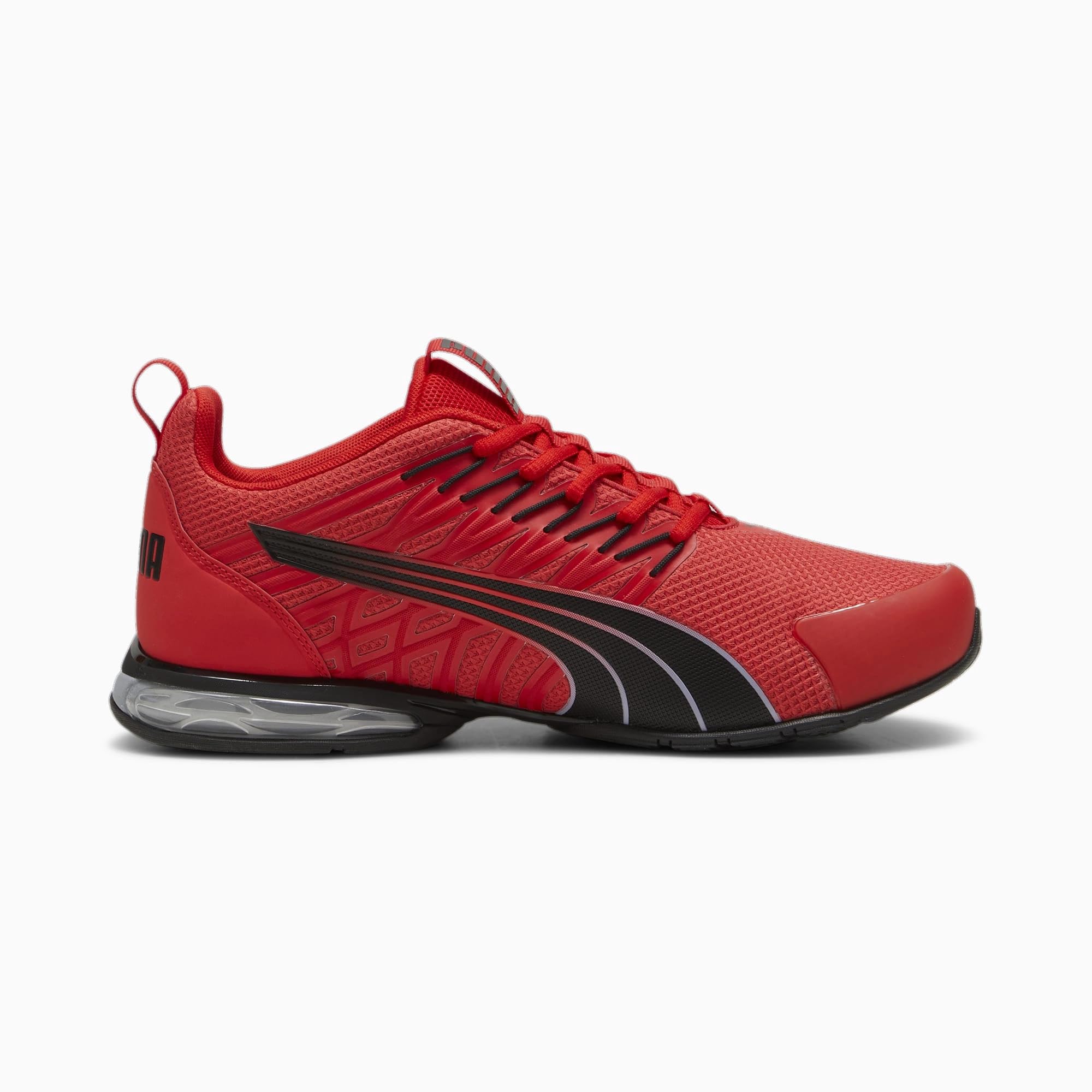 Puma Voltaic Evo Running Shoe - Red Black Gray - Image 5