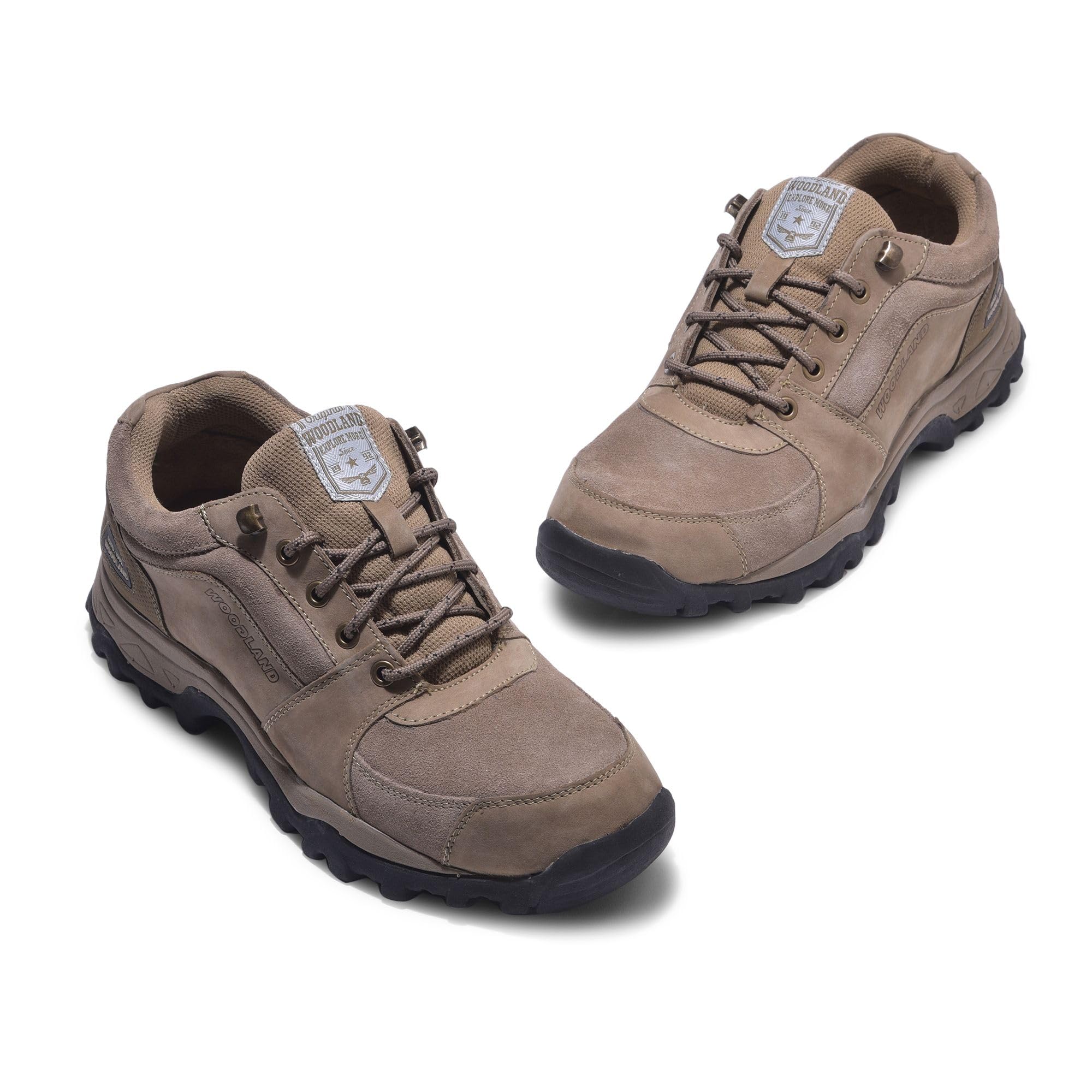 Woodland Mens Dubai Khaki Casual Shoe - Image 2