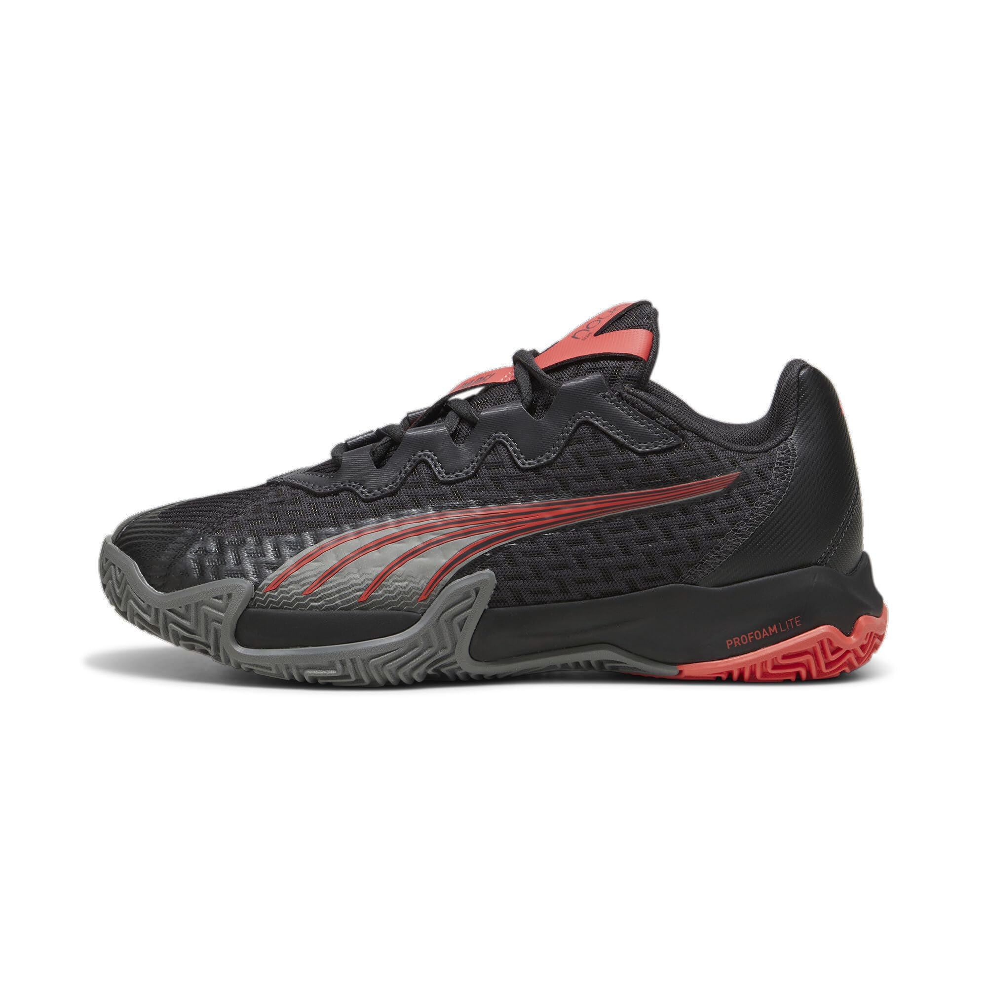 Puma NOVA Elite Sneaker - Gray Black Red - Image 3