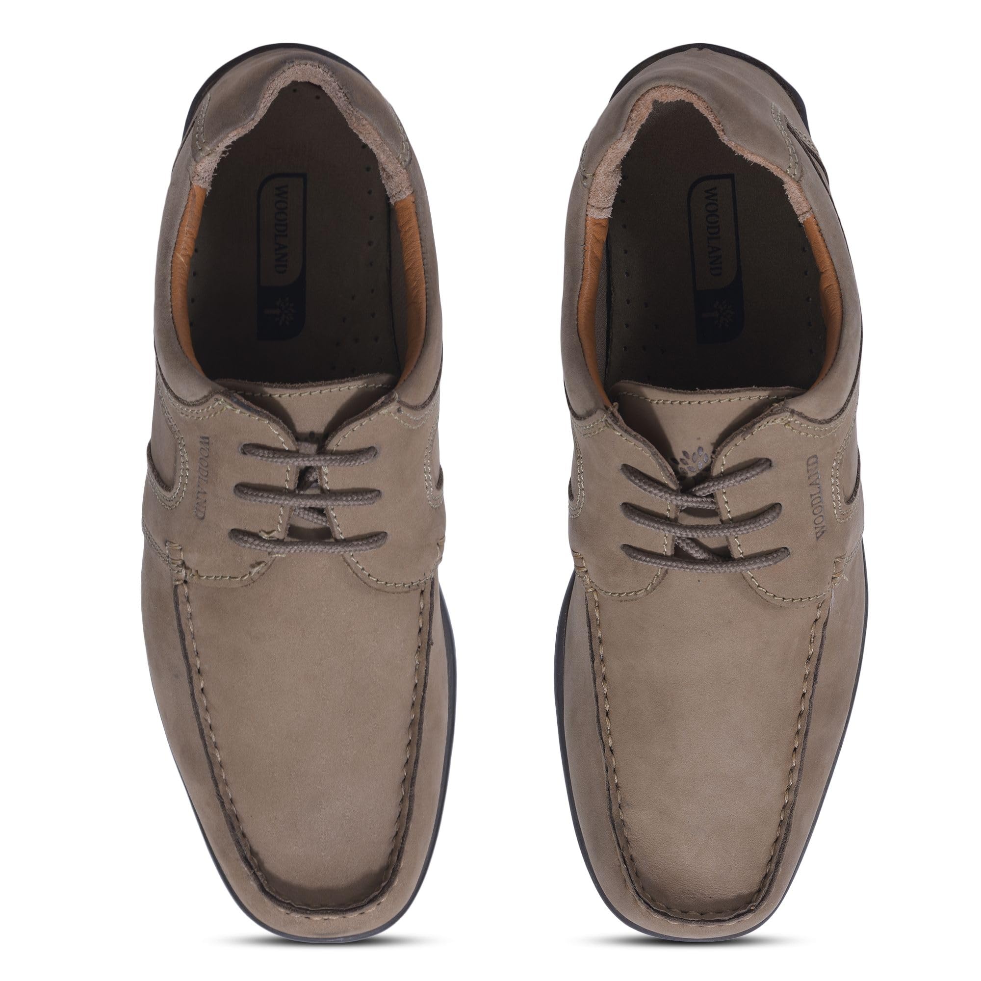 Woodland Men's Khaki Casual Shoe - Image 4