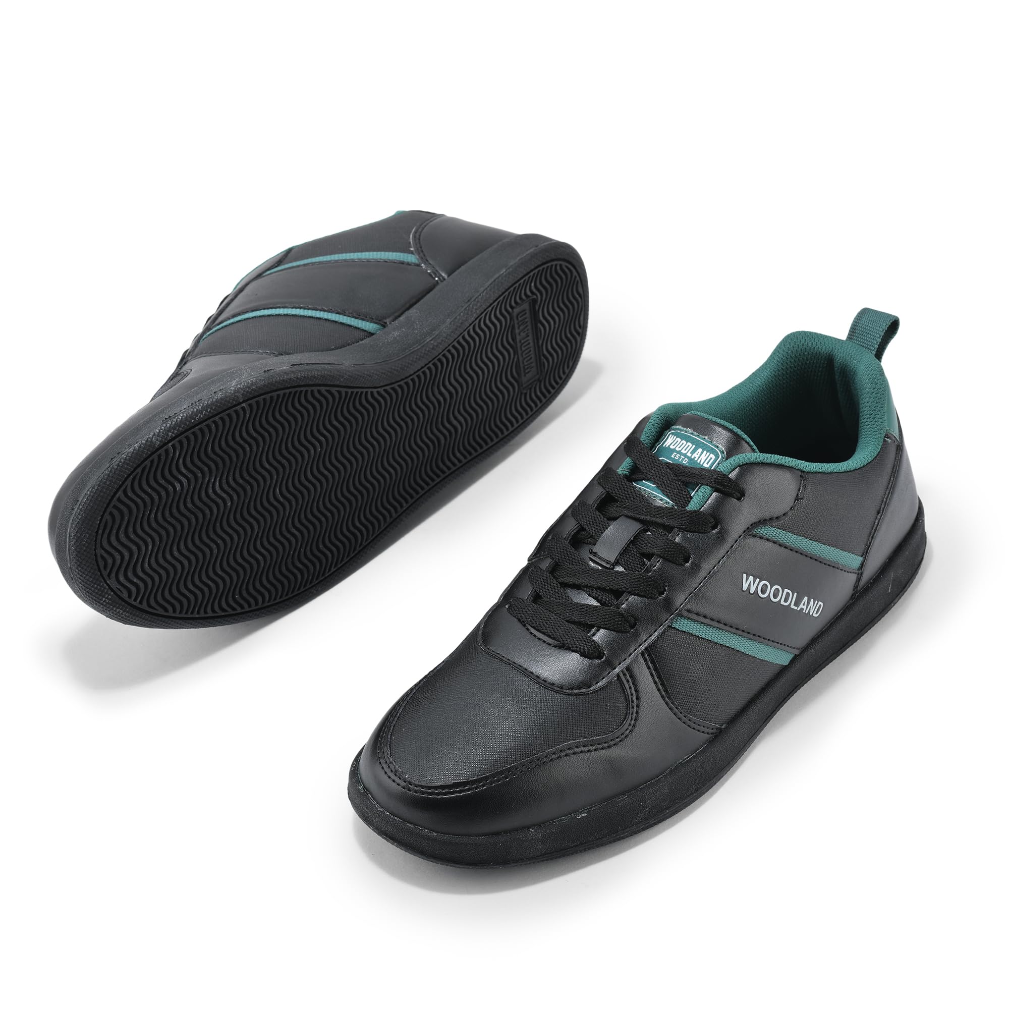 Woodland Men's Black Casual Shoe - Image 5