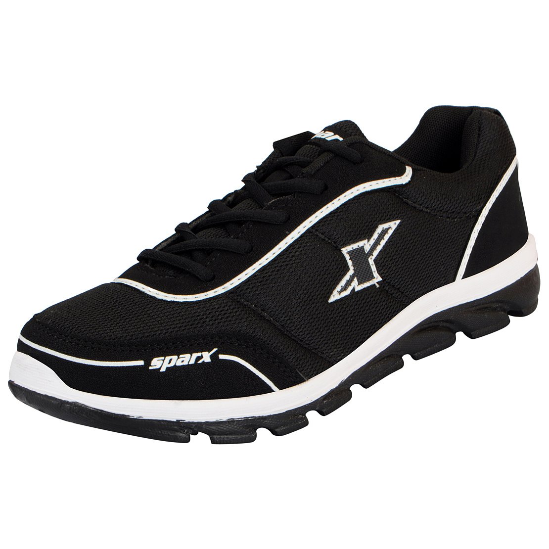 SPARX Men's Running Shoes - Black White