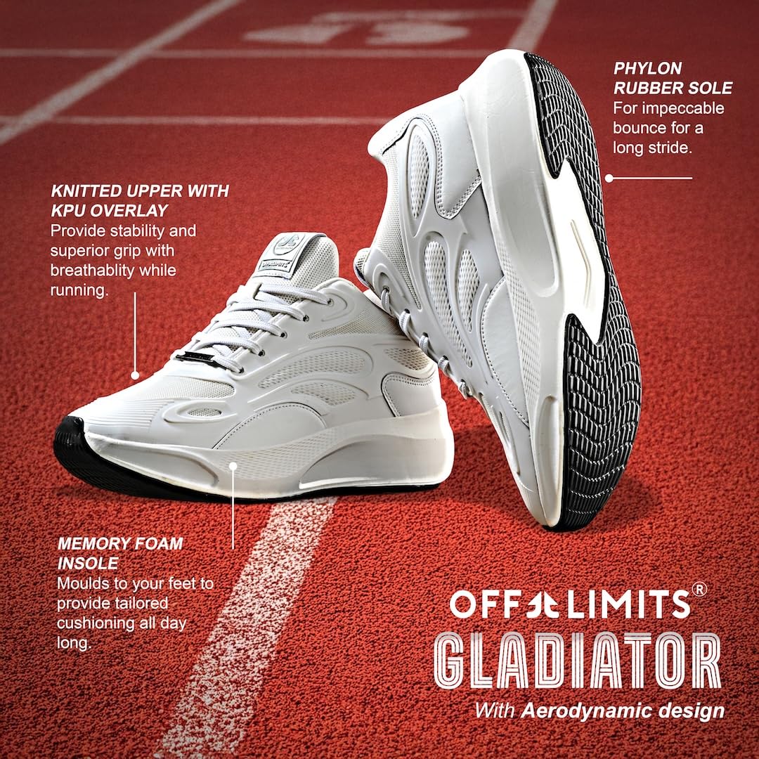OFF LIMITS Men's Gladiator Running Shoes - Image 5
