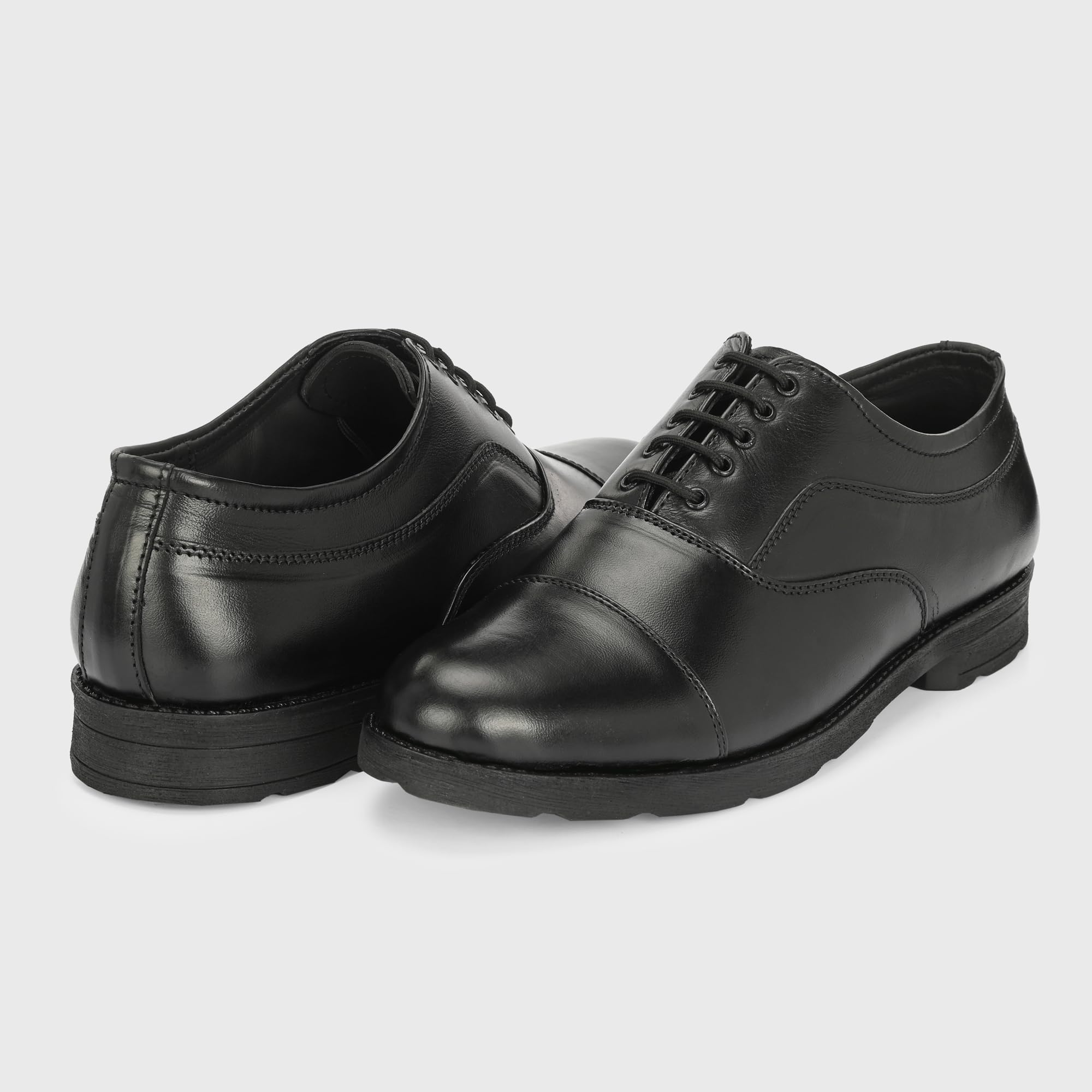 Centrino Blue Leather Slip-On Men's Formal Shoe - Image 5