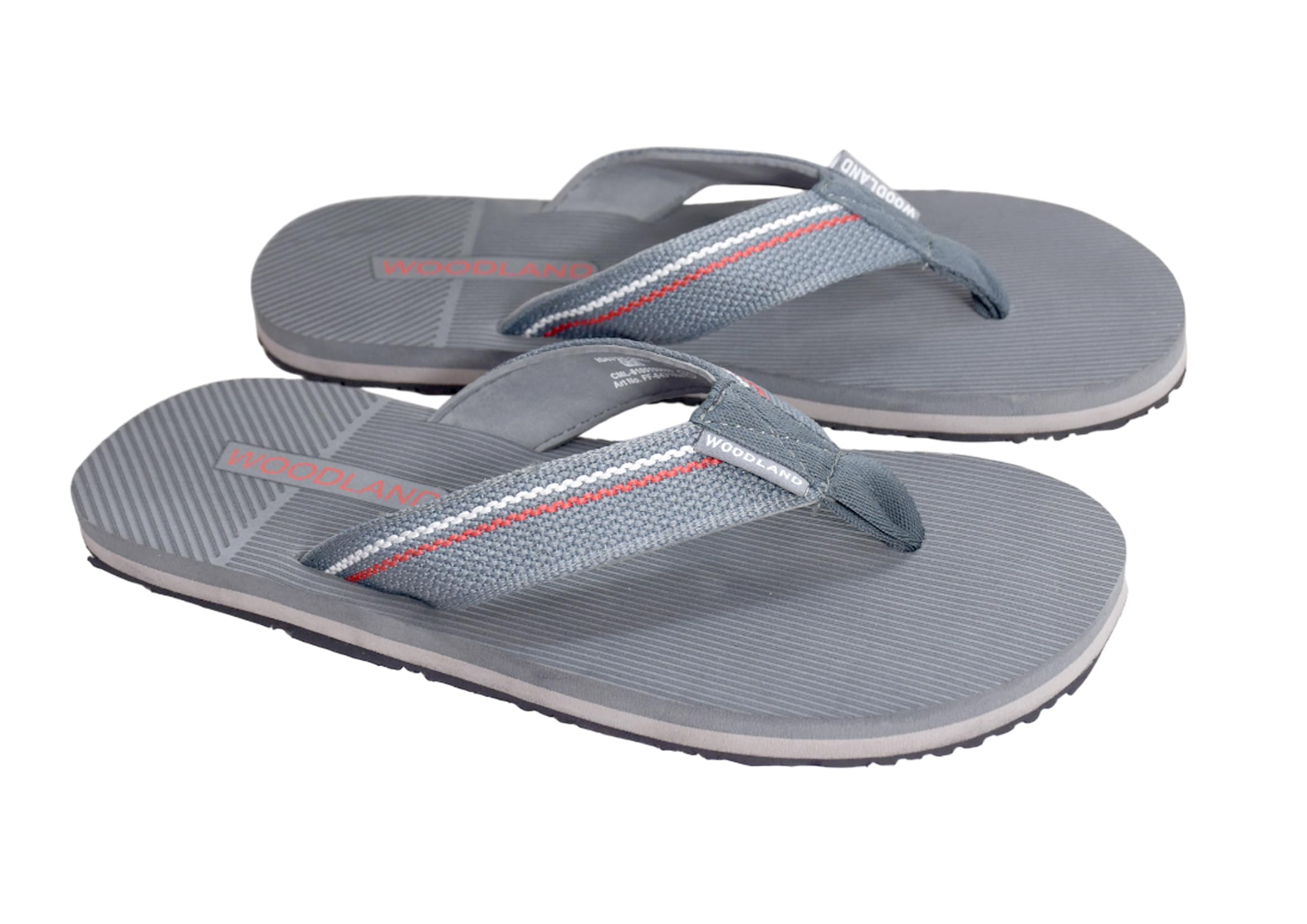 Woodland Men's Grey EVA Flip Flops