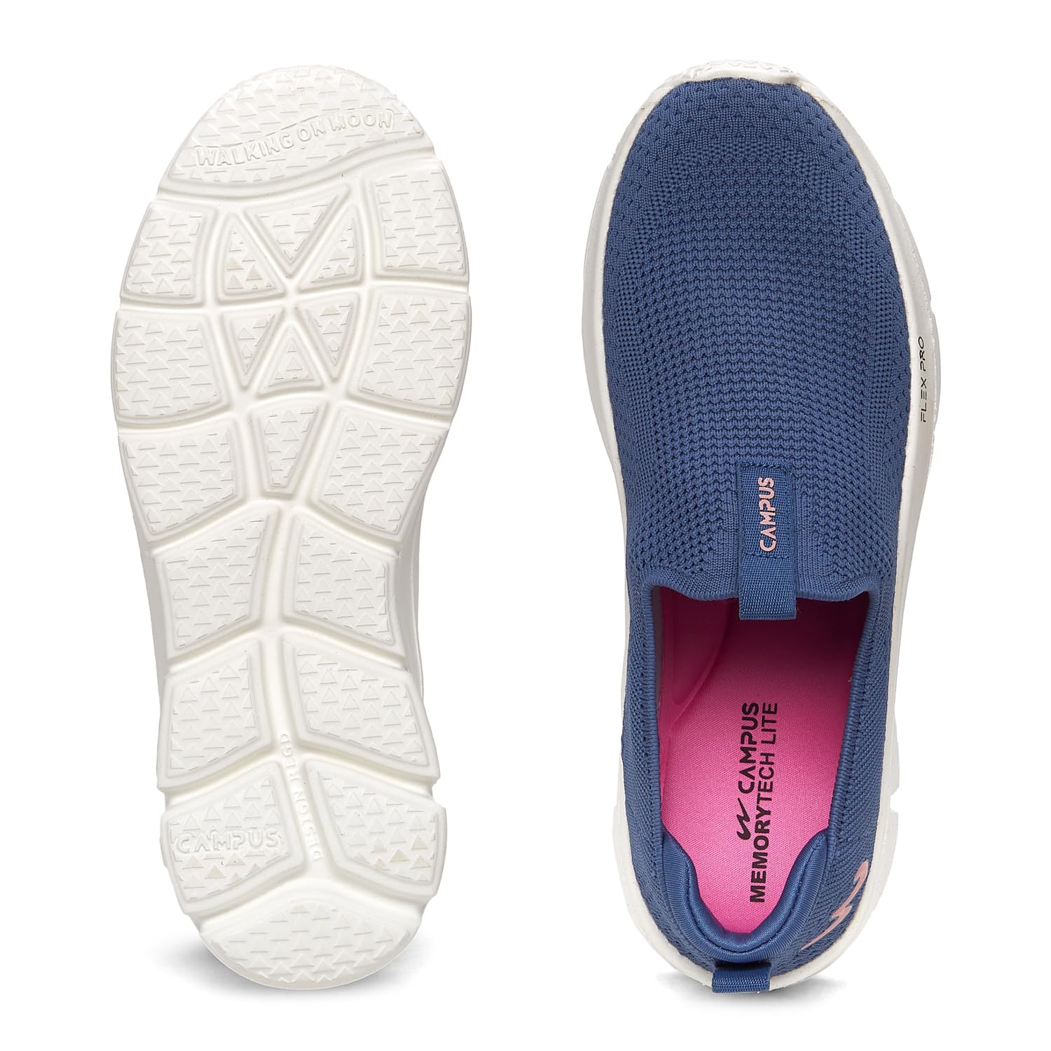 Campus KURSTIN Walking Shoes for Women - R.Slate/Pink - Image 5