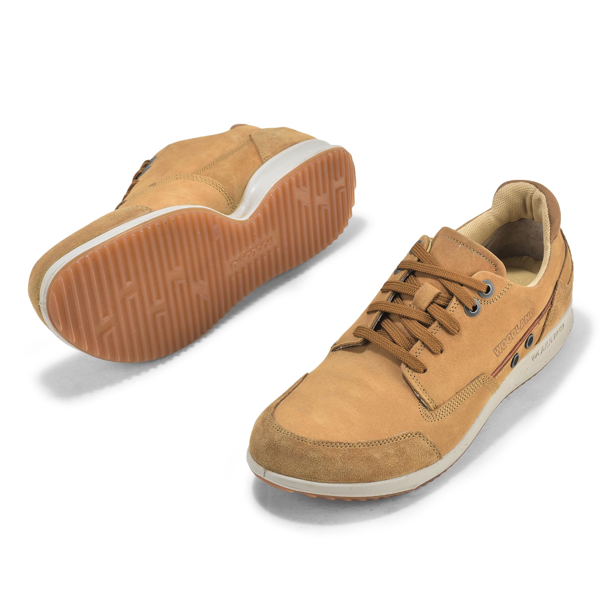 Woodland Men's Camel Casual Shoes - Image 5