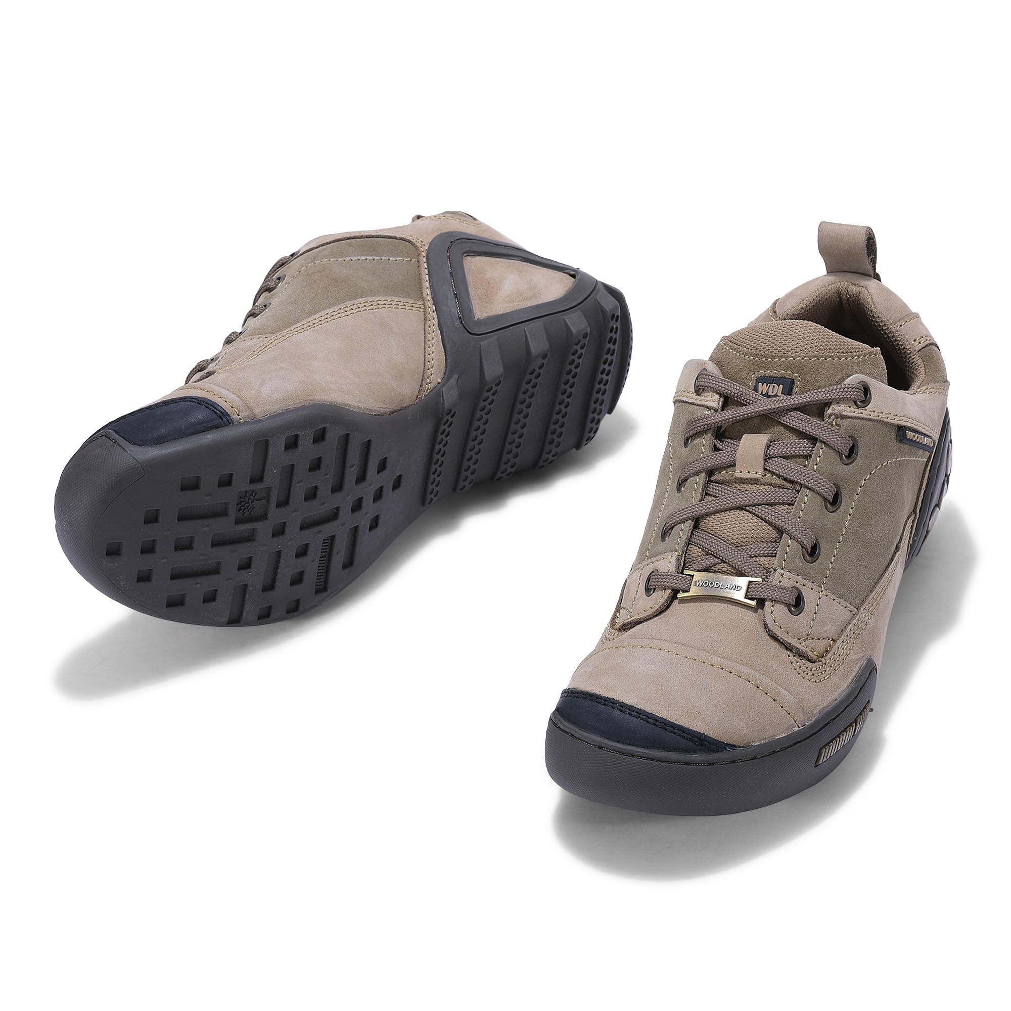 Woodland Men's Khaki Casual Shoe - Image 4