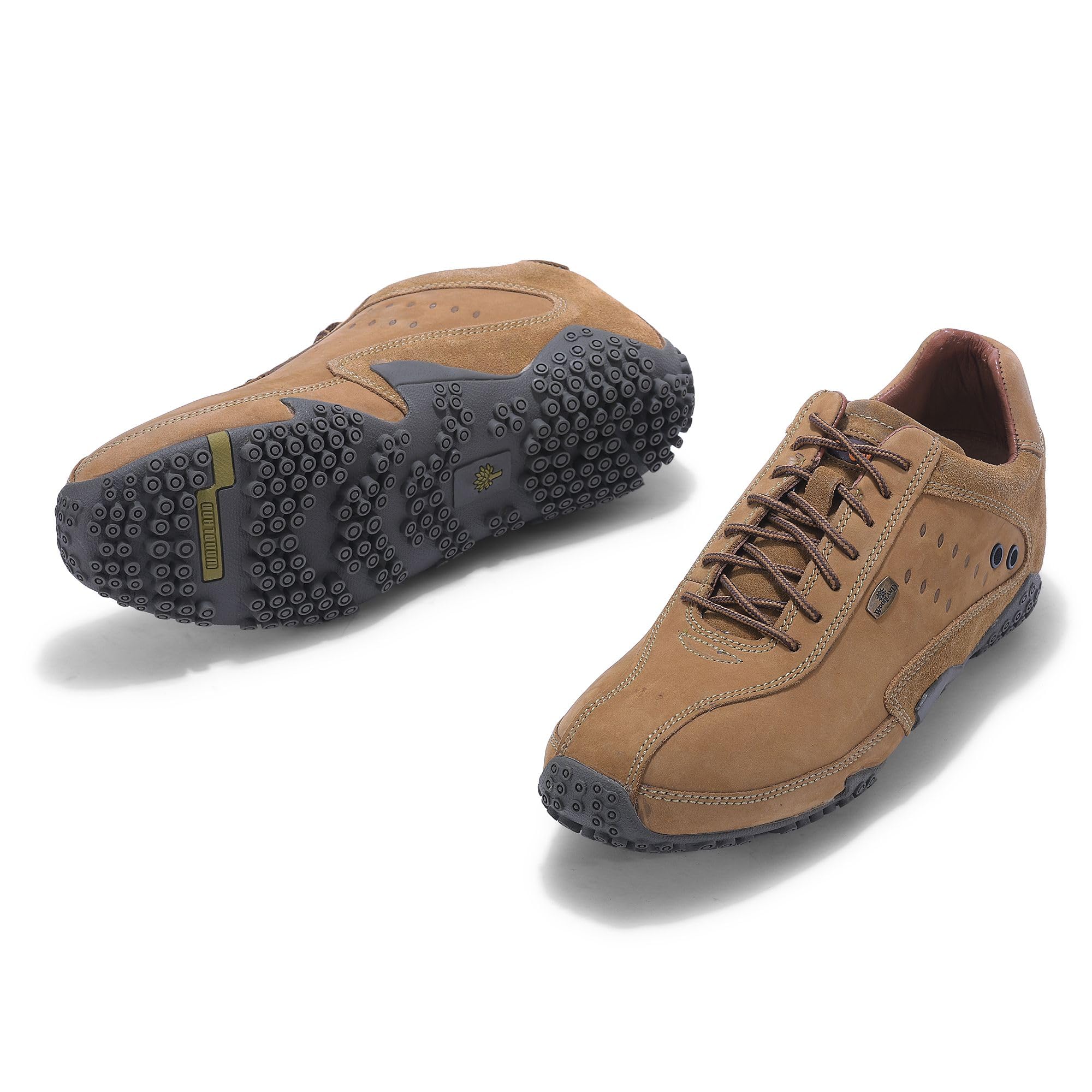 Woodland Men's Camel Casual Shoes - Image 5