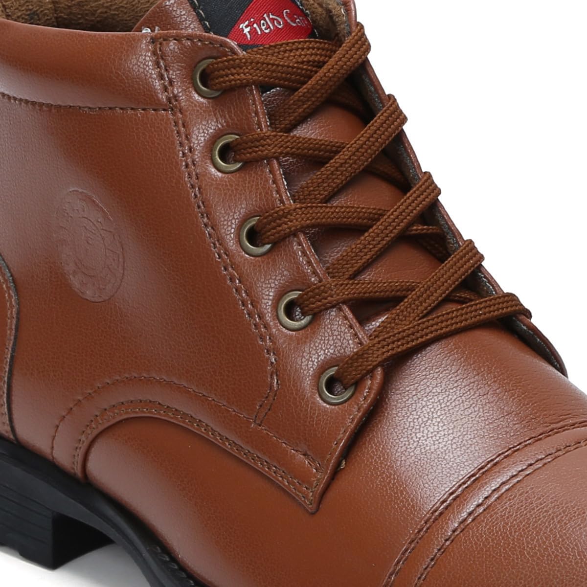 FIELD CARE Men's Formal Shoes - Tan - Image 5