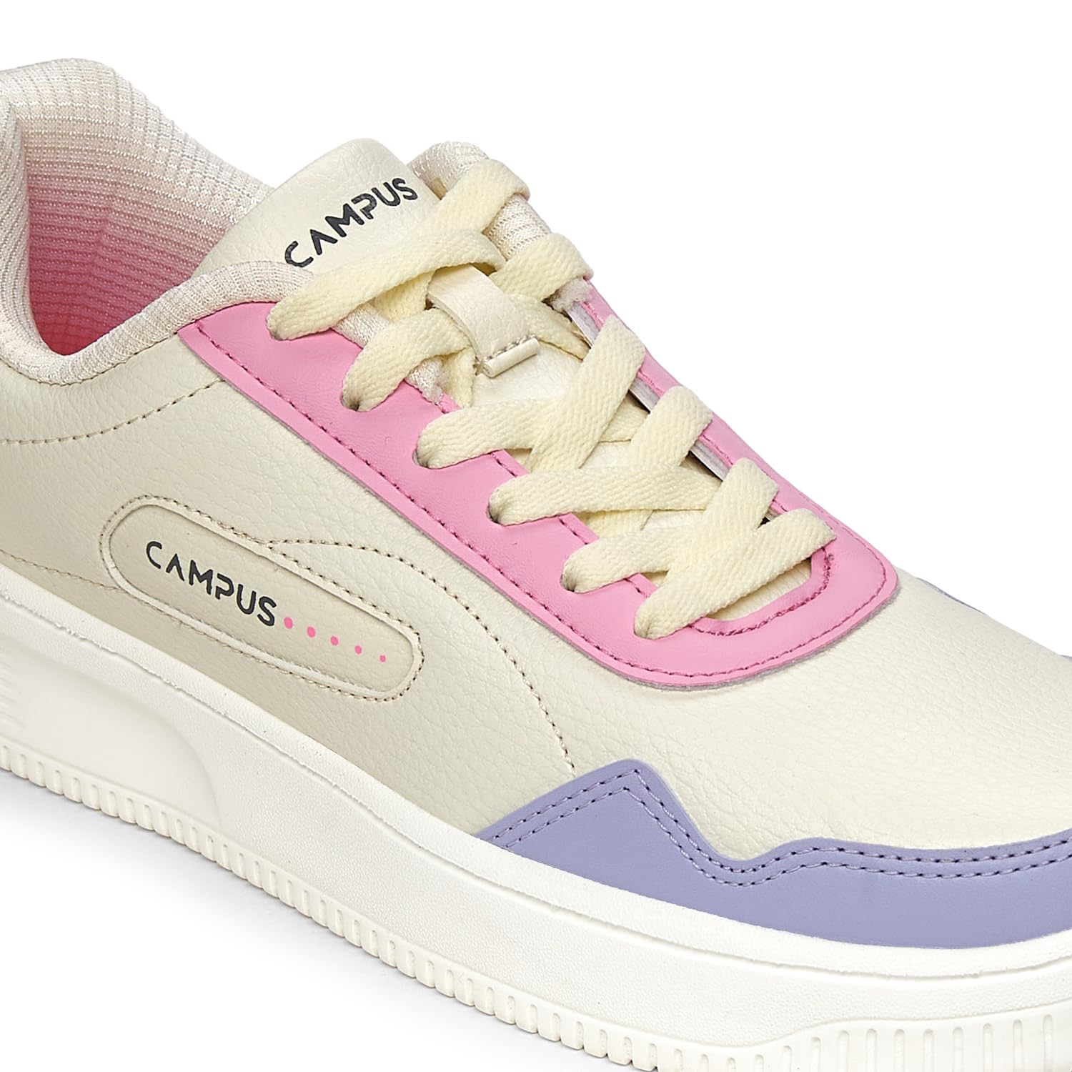 Campus Women's Sneakers - White Purple - Image 4