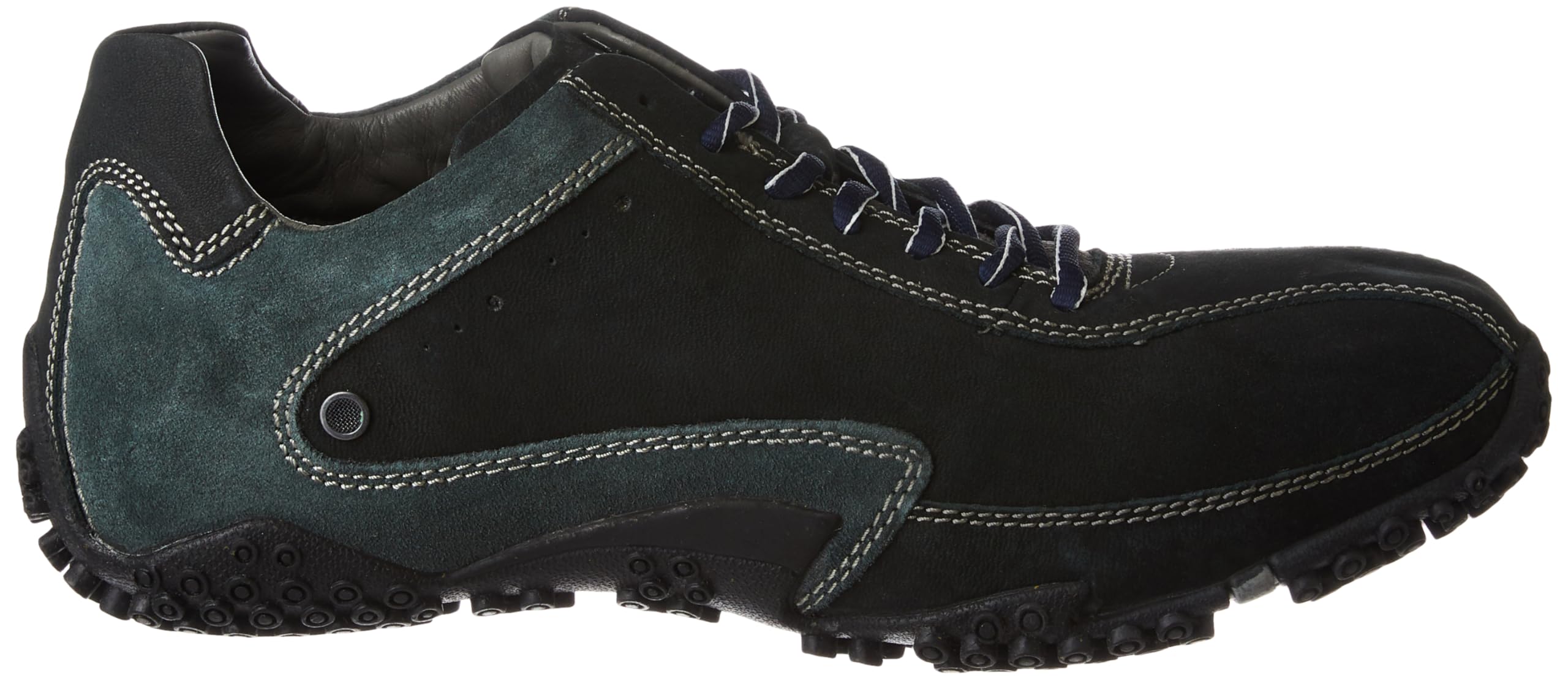 Woodland Men's Navy Nubuk Casual Shoes - Image 4