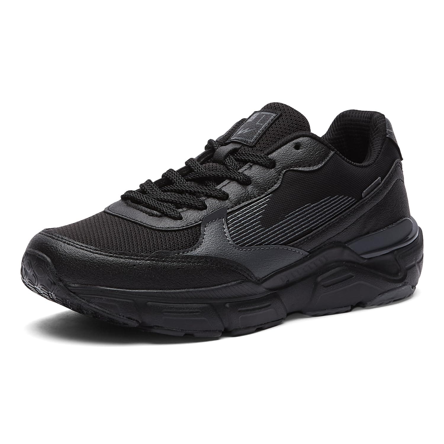 Campus Men's POD Sneakers - Black/Dark Grey