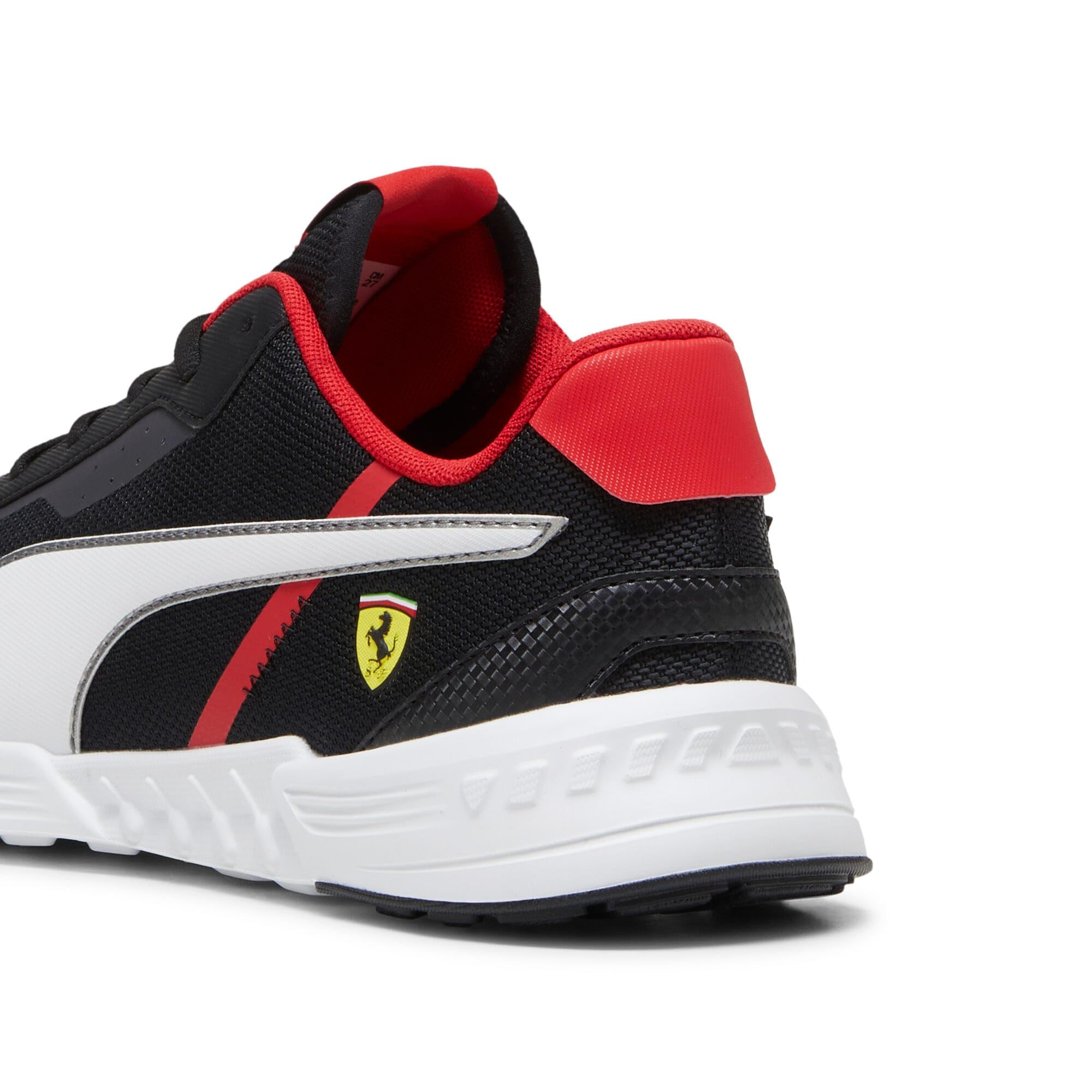 Puma Ferrari Tiburion Sneaker - Black-Rosso Corsa - Image 3