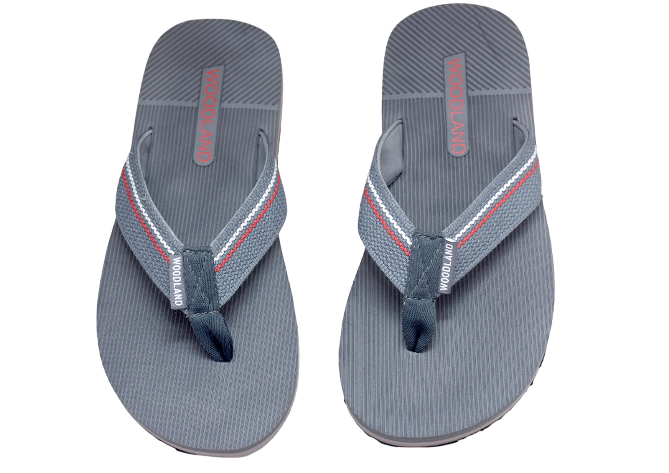 Woodland Men's Grey EVA Flip Flops - Image 2