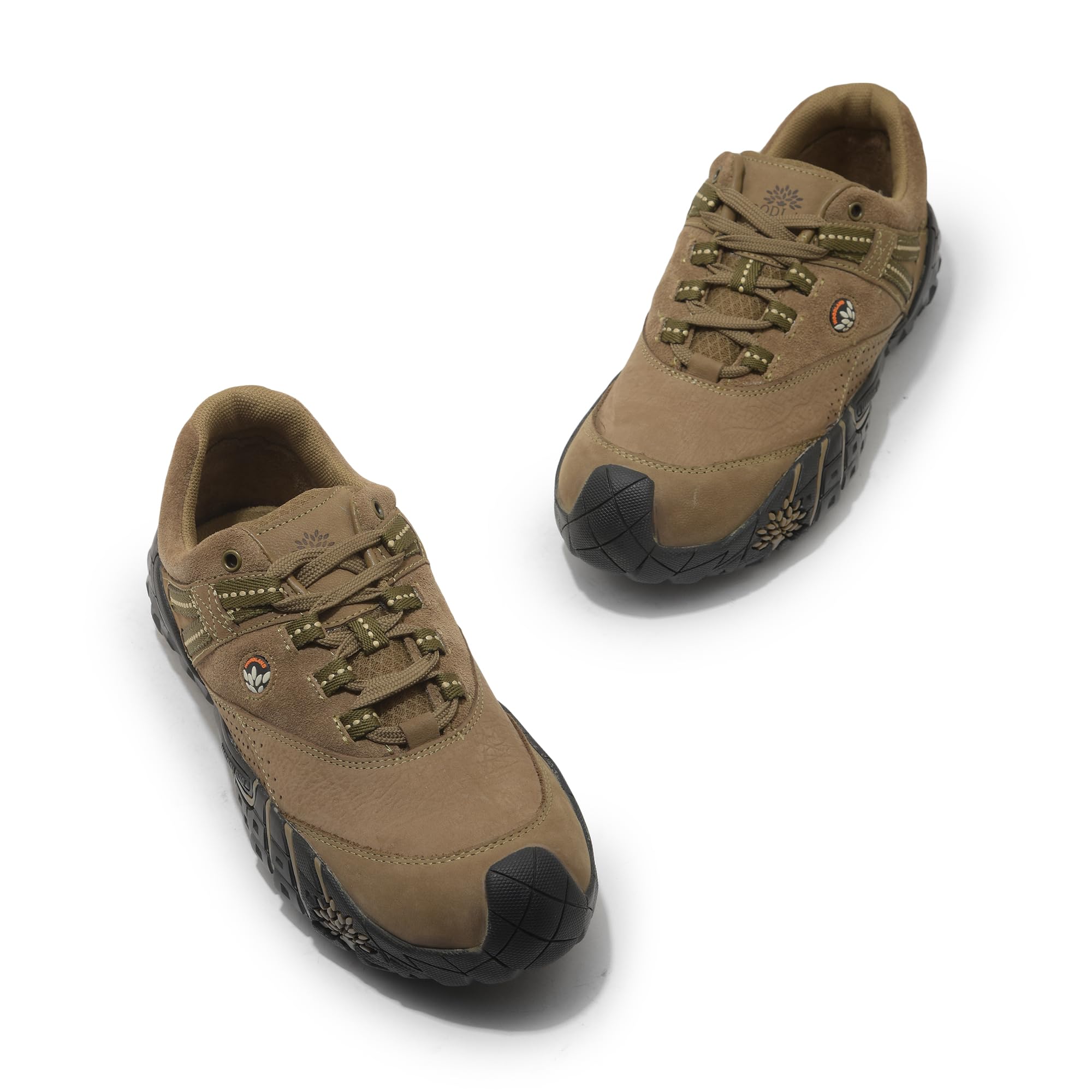 Woodland Men's Beige Leather Casual Shoe - Image 3