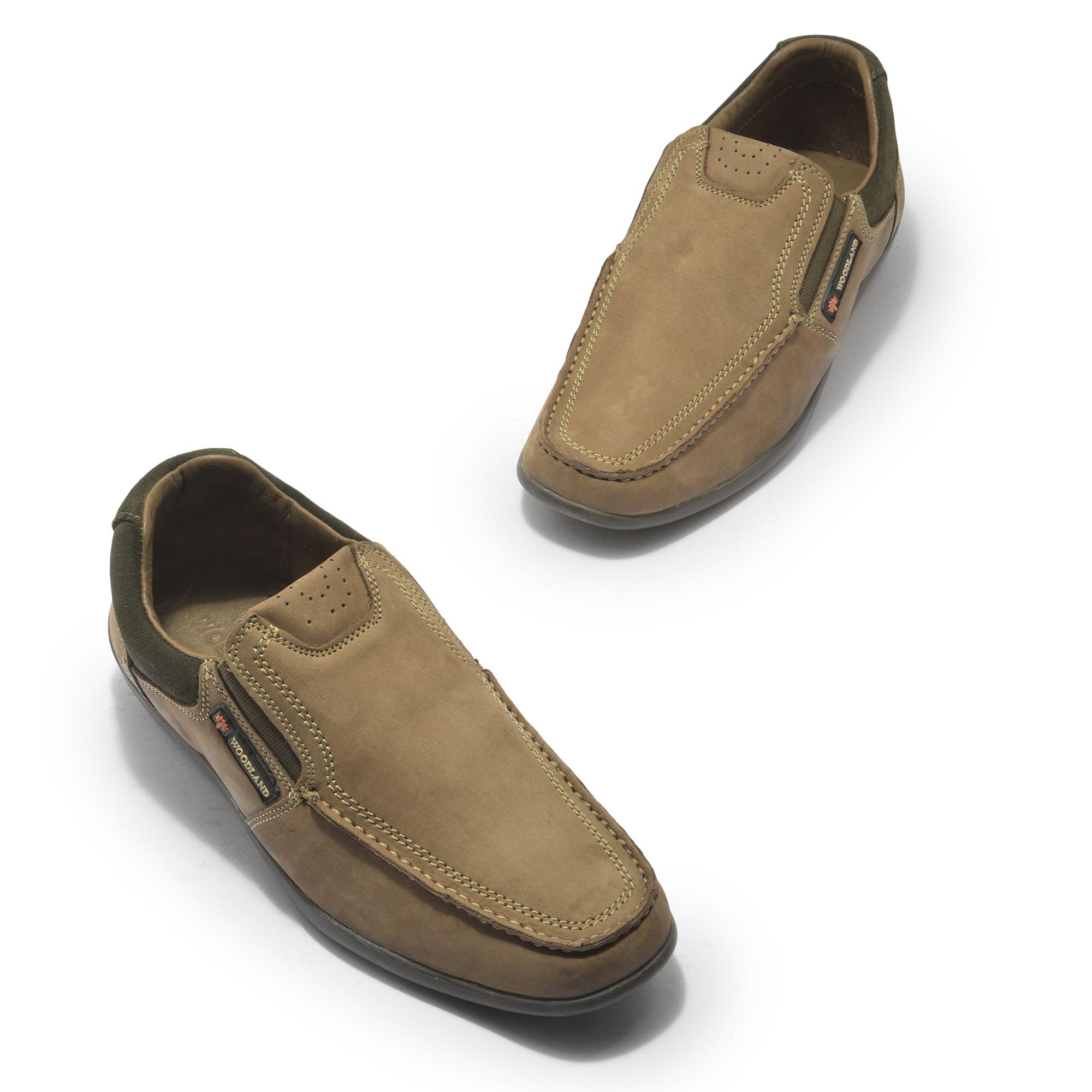 Woodland Mens Loafers - Dubai Khaki - Image 3