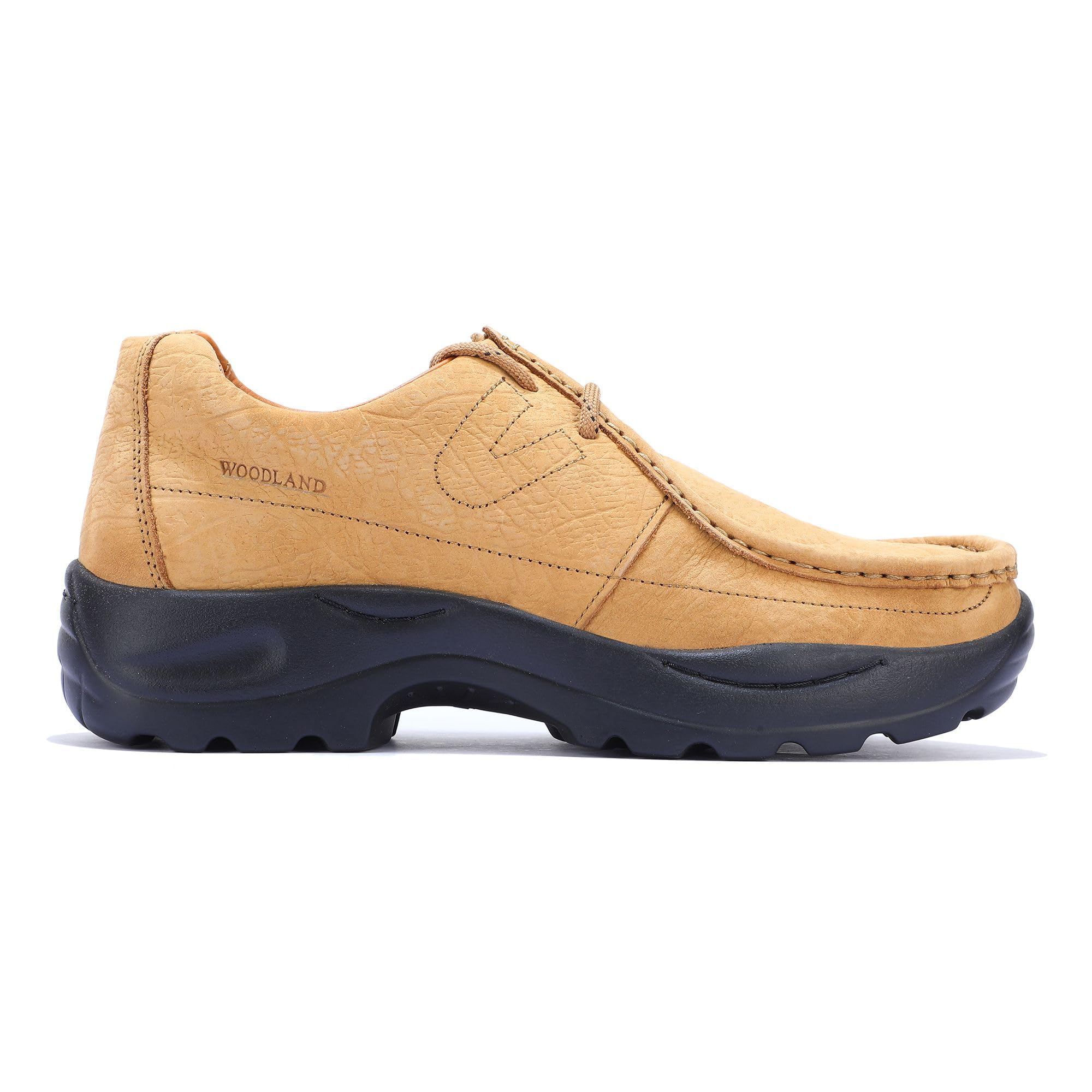 Woodland Mens Casual Shoes - Camel - Image 2