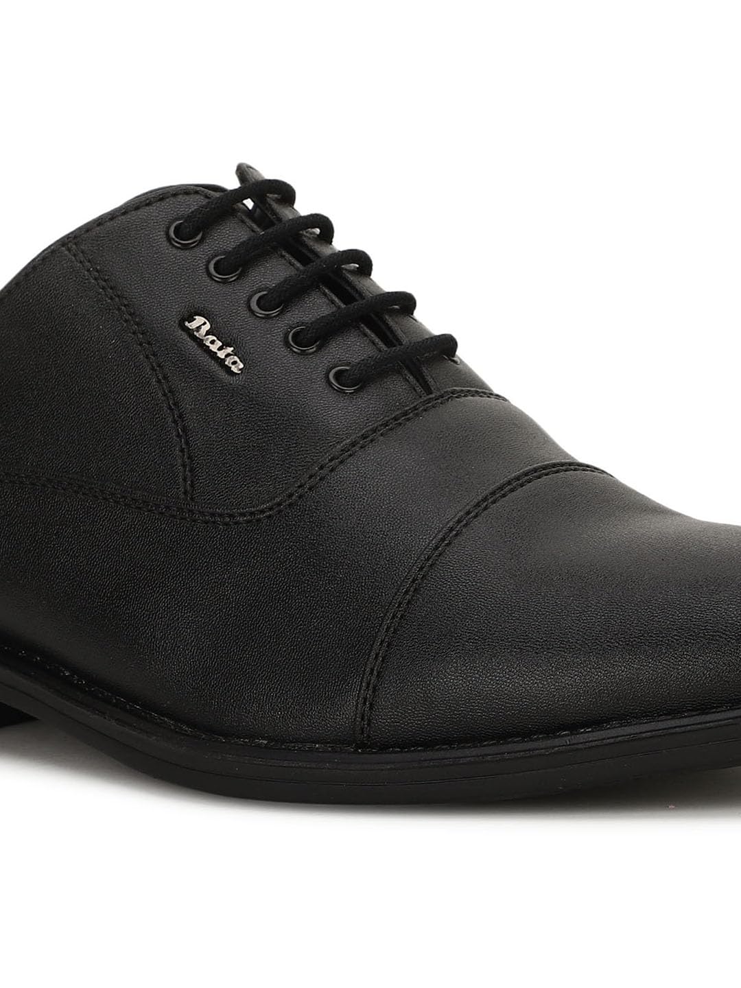 Bata Men's Lace-up Formal Shoes - Black - Image 5