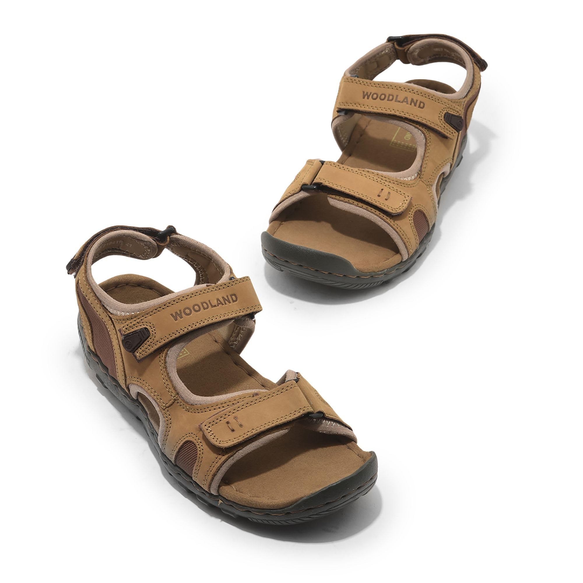 Woodland Mens Sandal Boot - Camel - Image 2