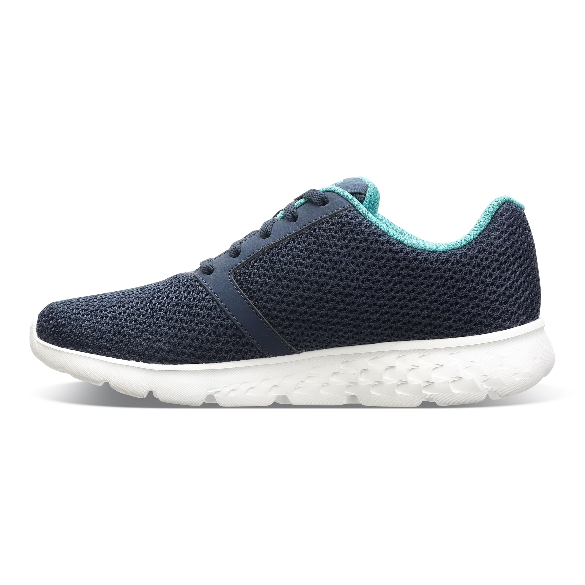 Skechers Womens Go Run 400 - Navy Teal - Image 4