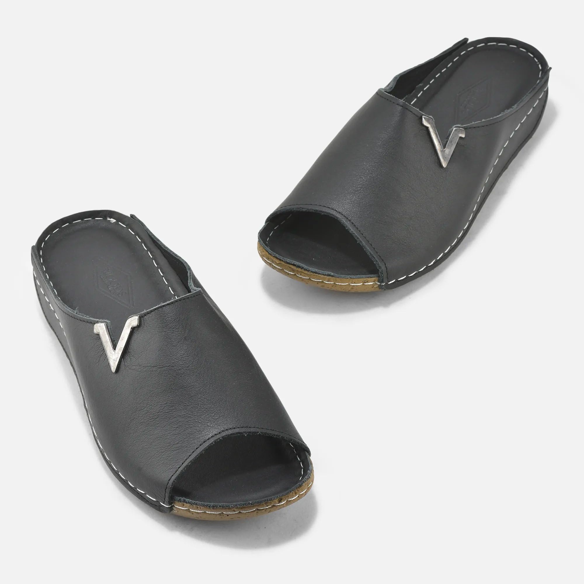 Woodland Women's Leather Slippers - Image 2