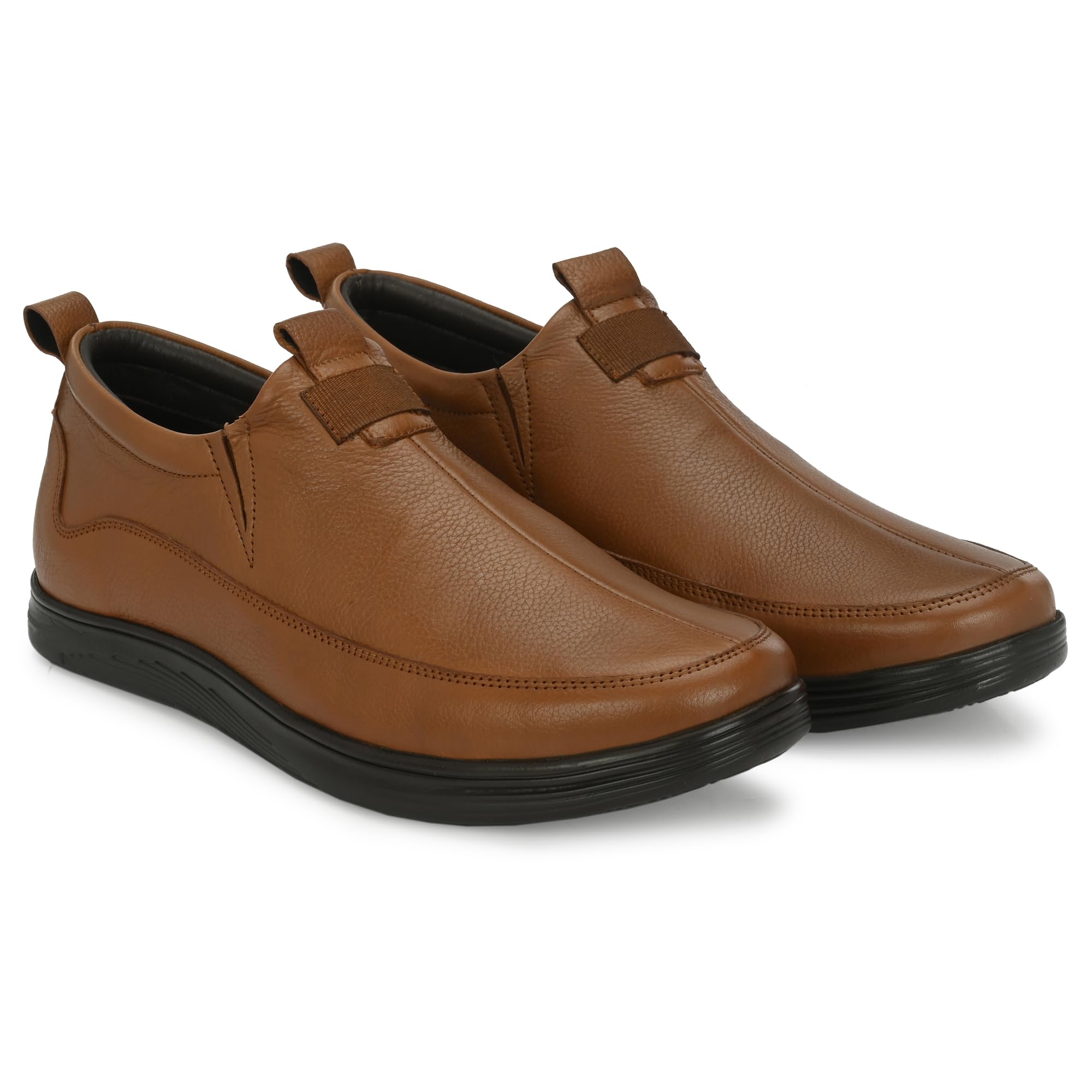 Centrino Men's Tan Formal Shoes - Image 3