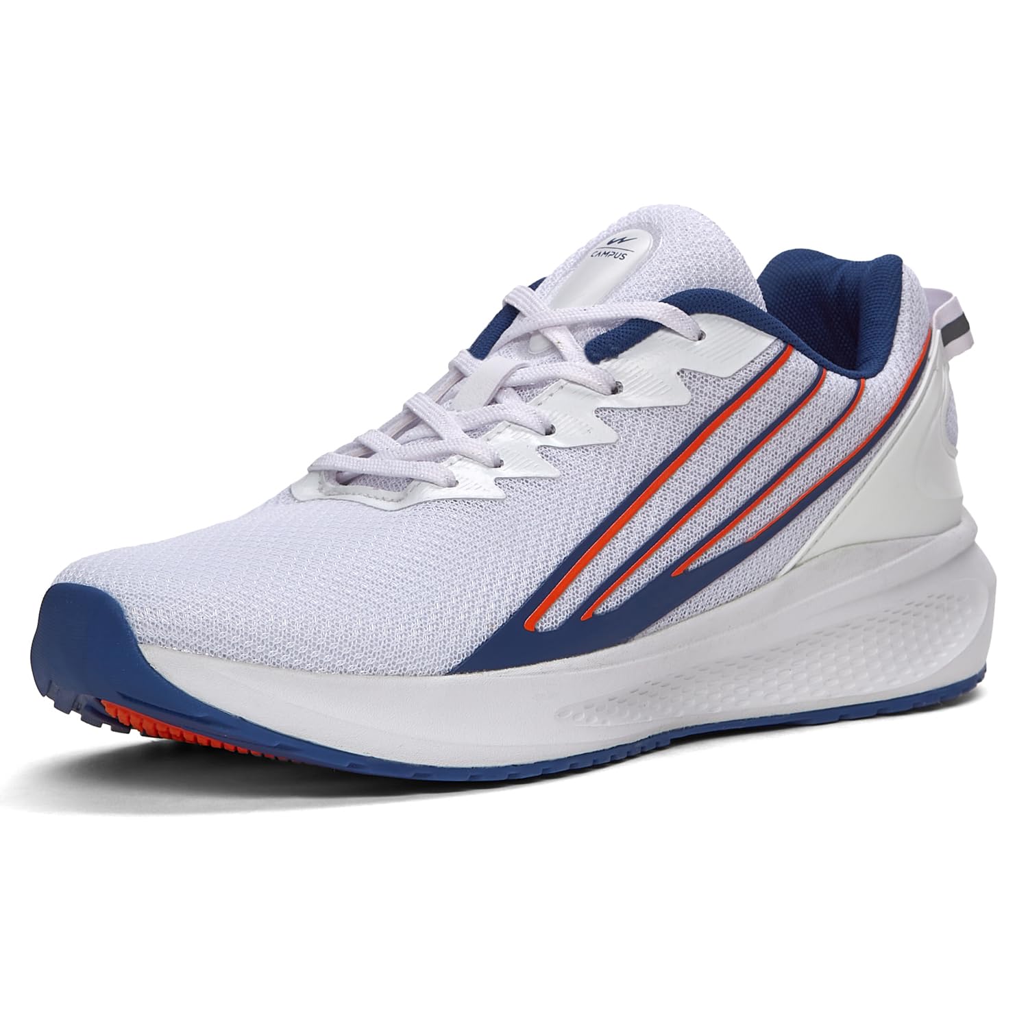 Campus Men's MARVRICK Running Shoes - WHT/R.Slate