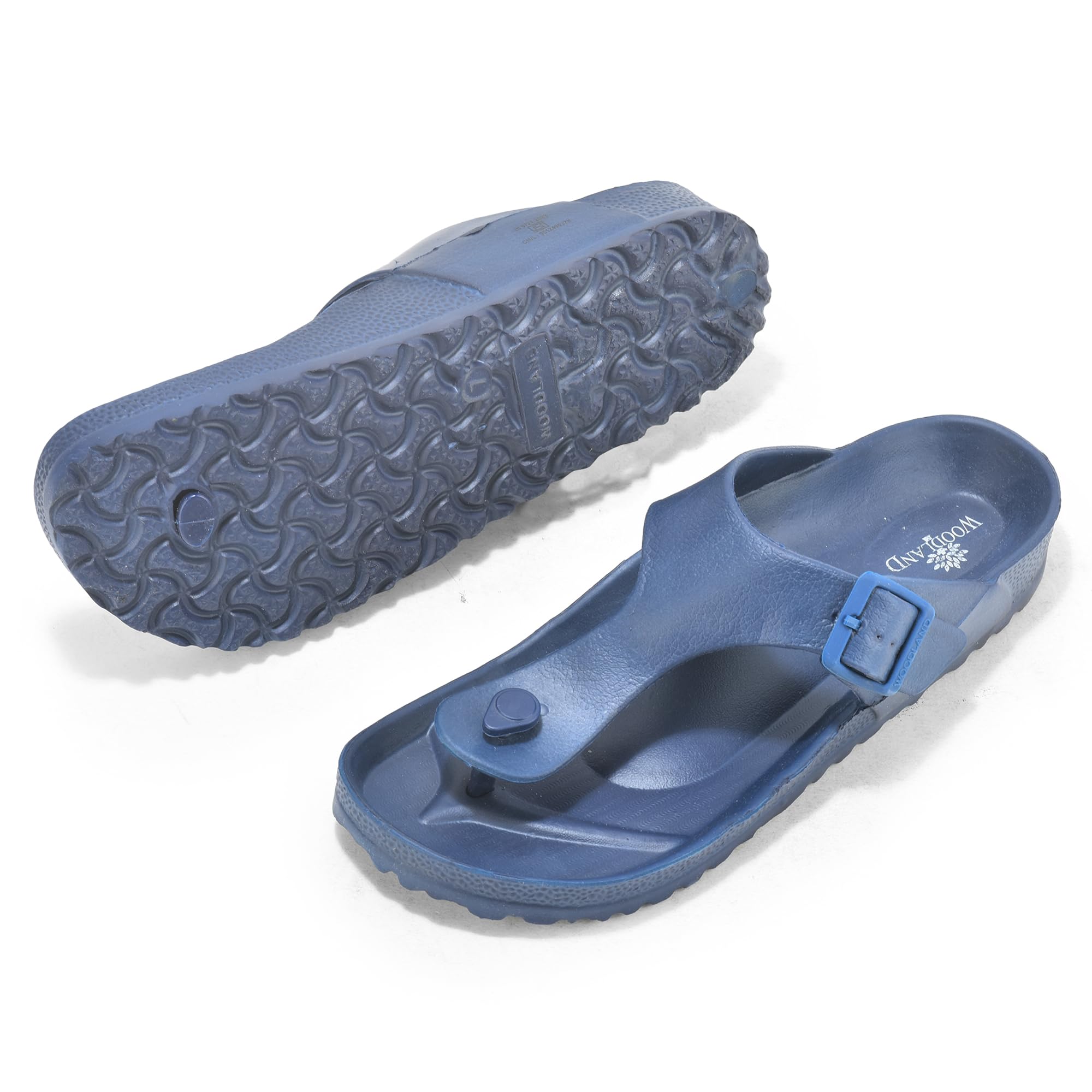 Woodland Men's Navy Slipper - Image 5