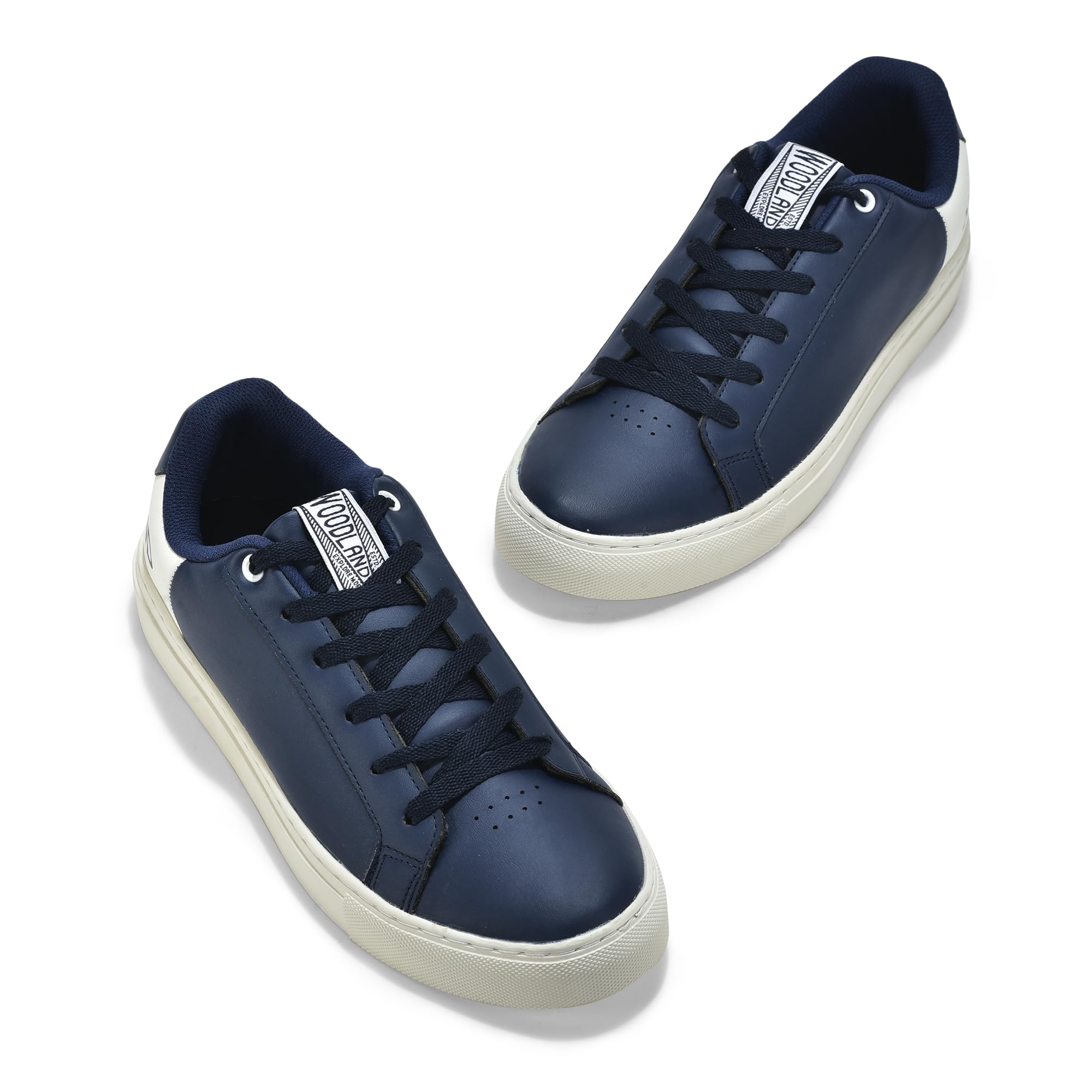 Woodland Men's Blue MESH Sports Shoes - Image 4