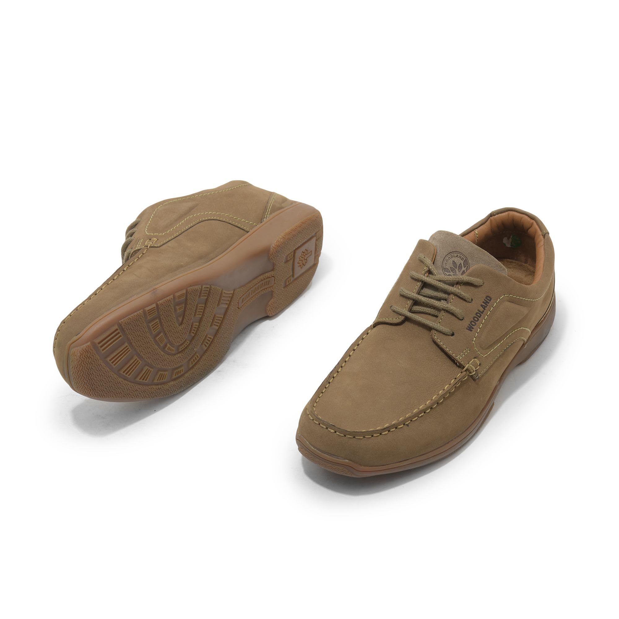 Woodland Mens Dubai Khaki Sneaker - Image 5