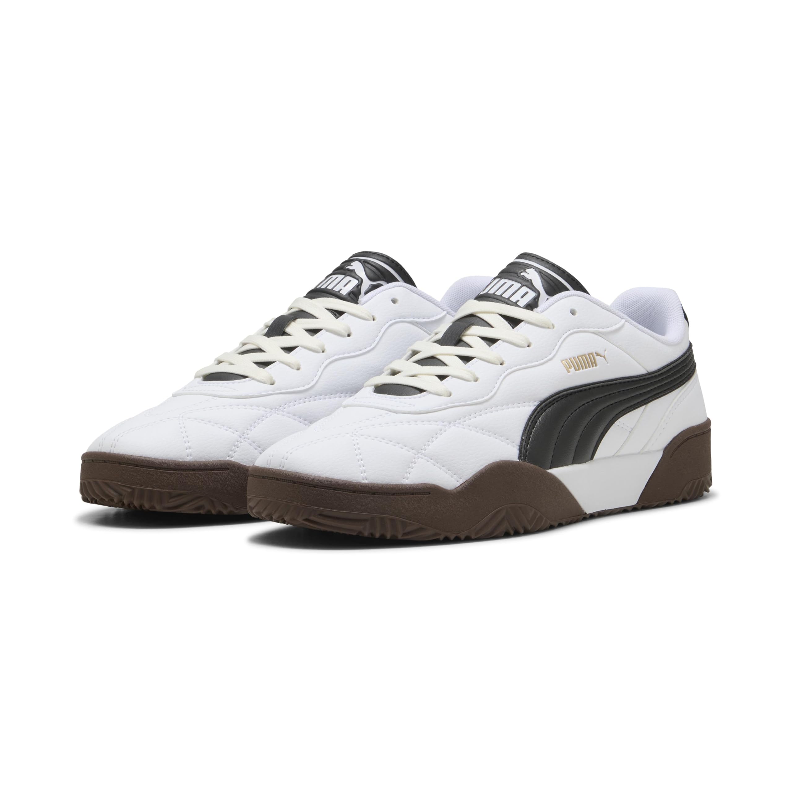 Puma Tifosi Sneaker White Black Espresso Brown