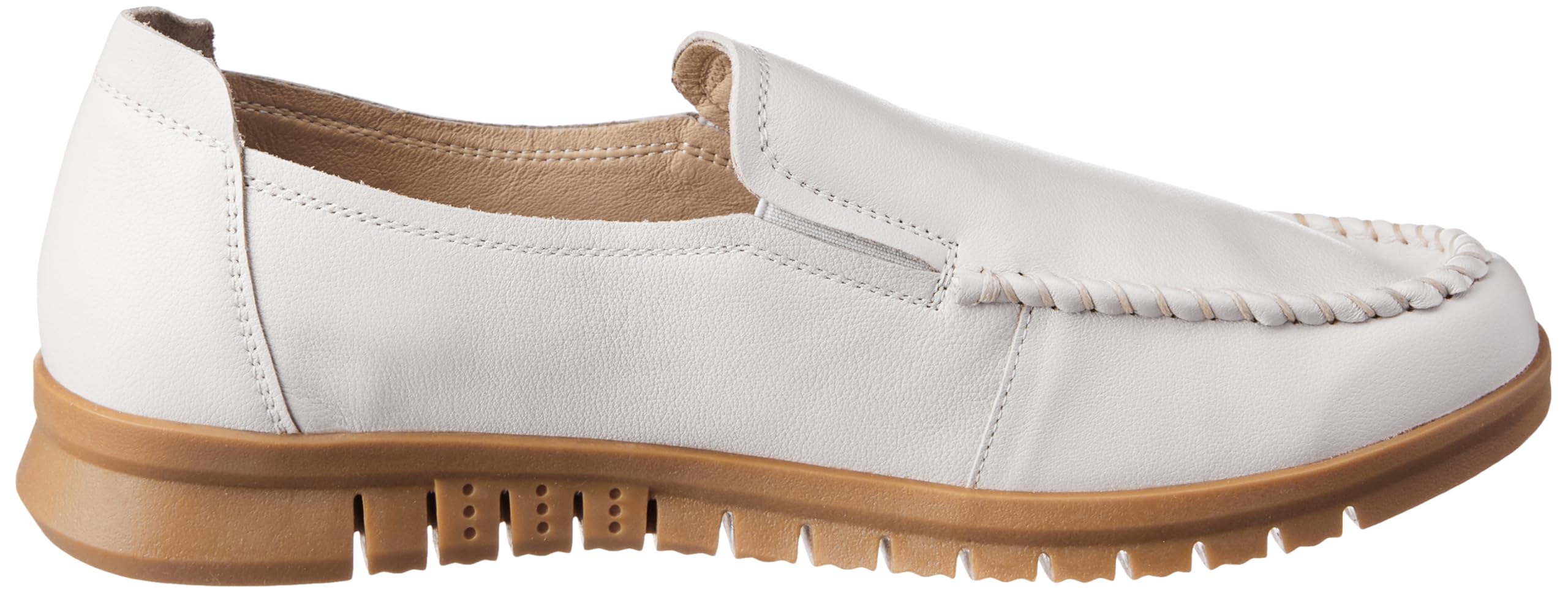 Woodland Women's White Leather Casual Shoes - Image 4