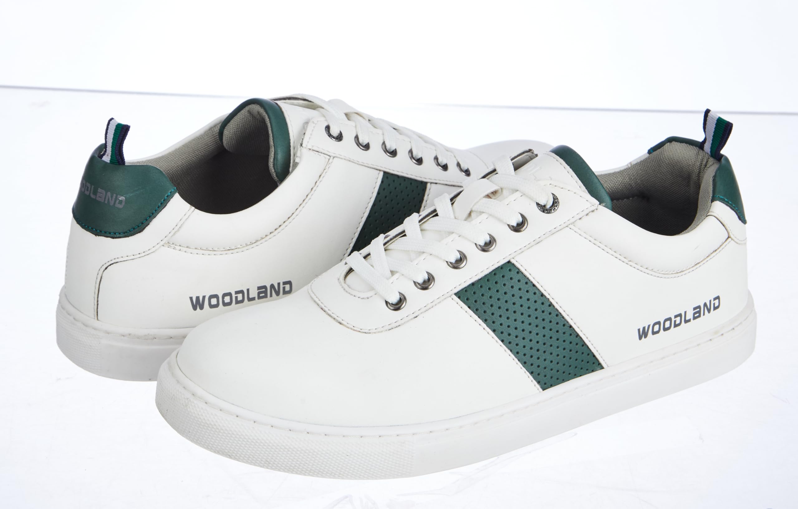 Woodland Men's White PU Casual Shoes - Image 2