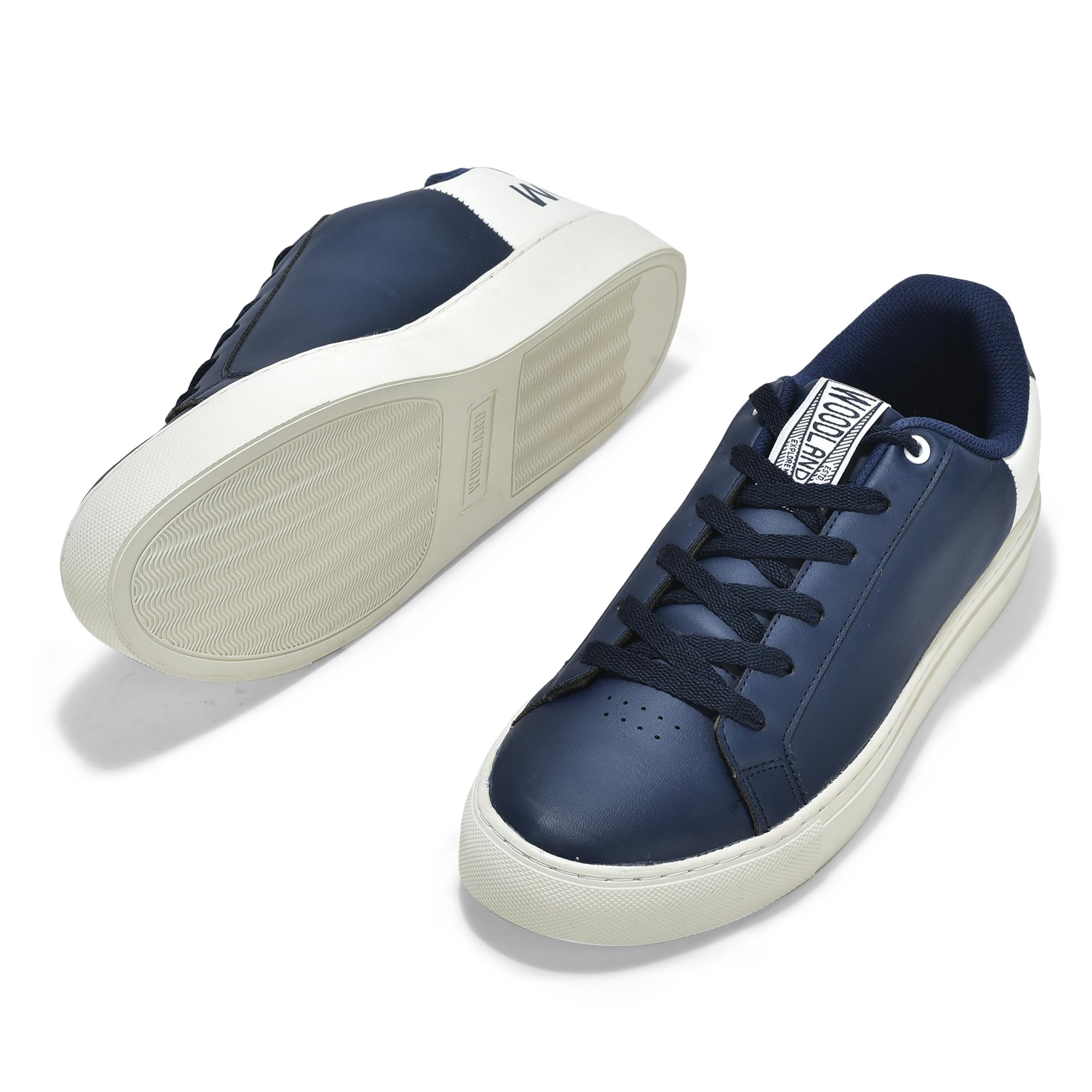 Woodland Men's Blue MESH Sports Shoes - Image 5