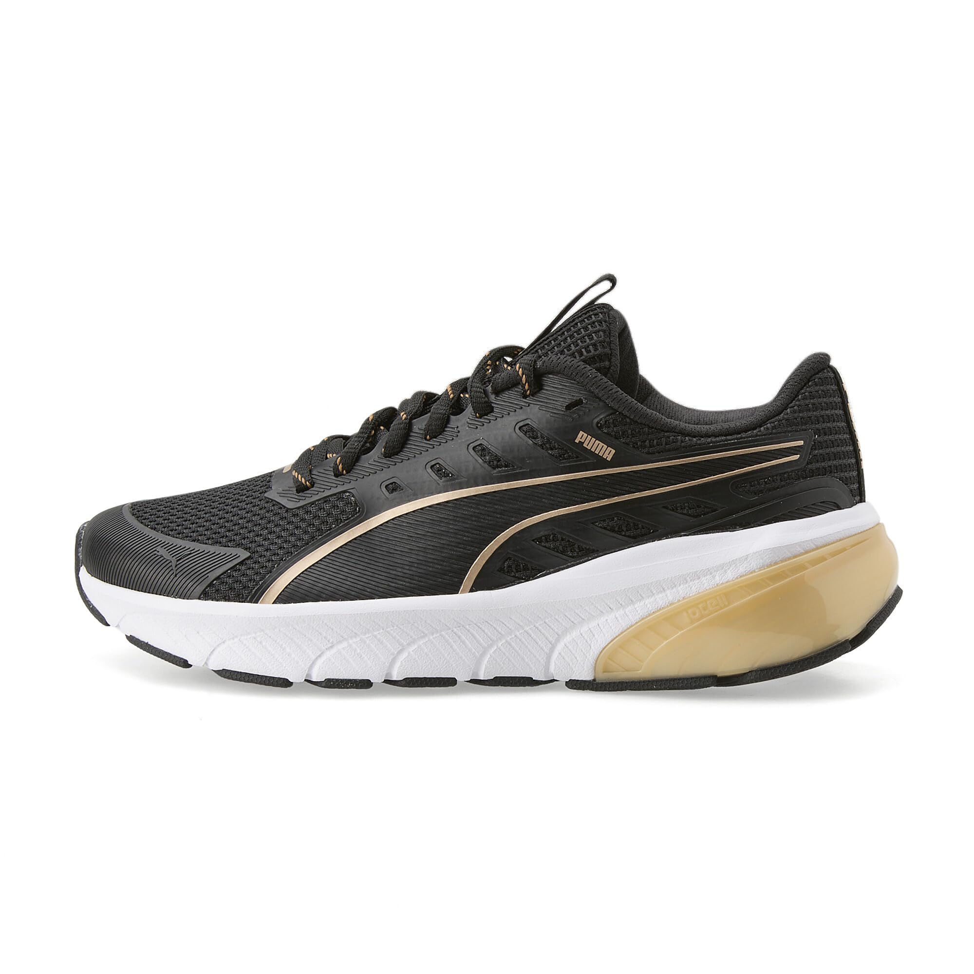 Puma Cell Glare WNS Running Shoe - Black Gold White