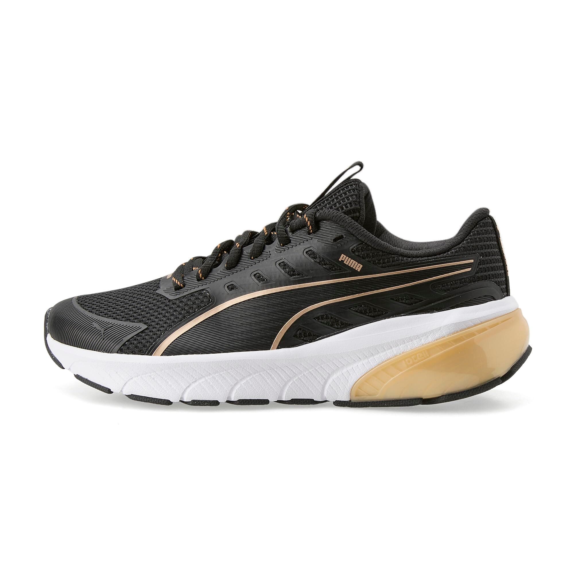 Puma Cell Glare WNS Running Shoe - Black Gold White