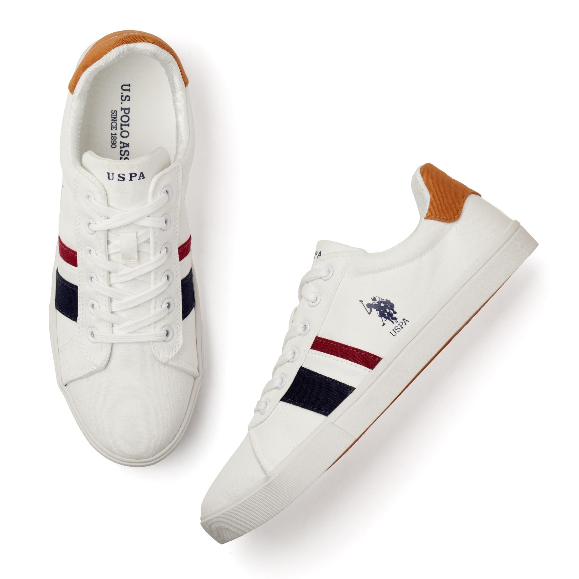 U.S. Polo Assn. Men's Slip-On Sneakers - Off White