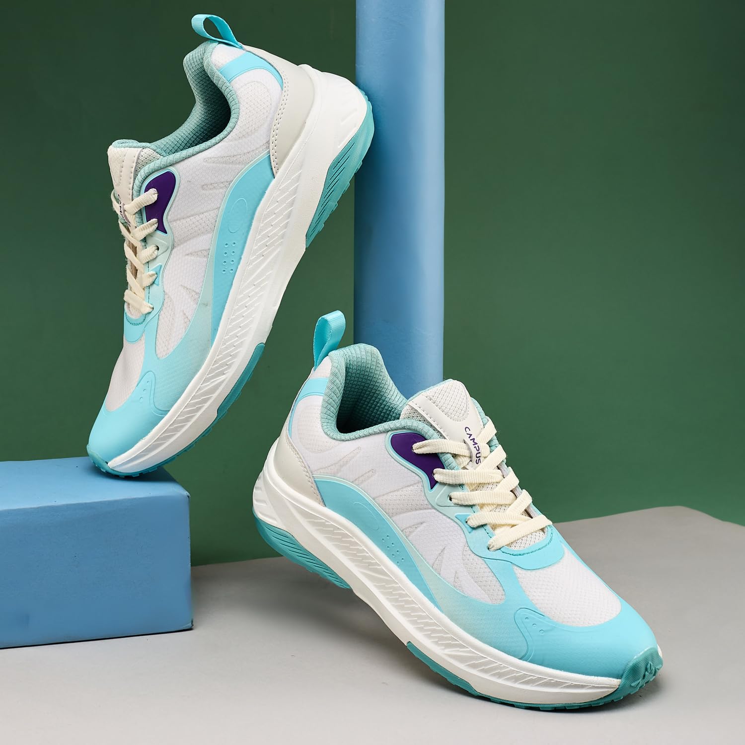 Campus Women Fable Running Shoes - Multicolour - Image 2