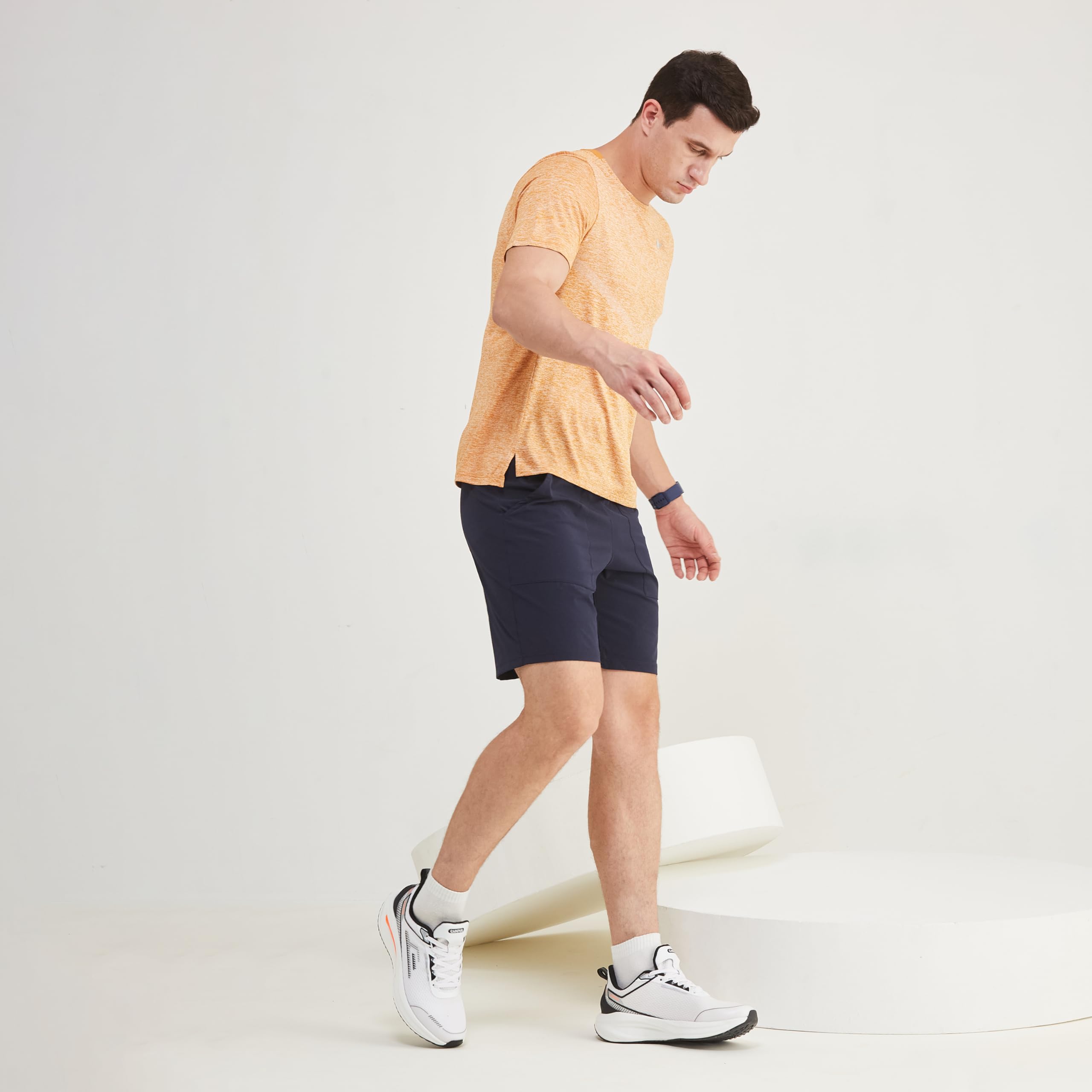 Campus Men STRUT Running Shoes - White/Black - Image 2