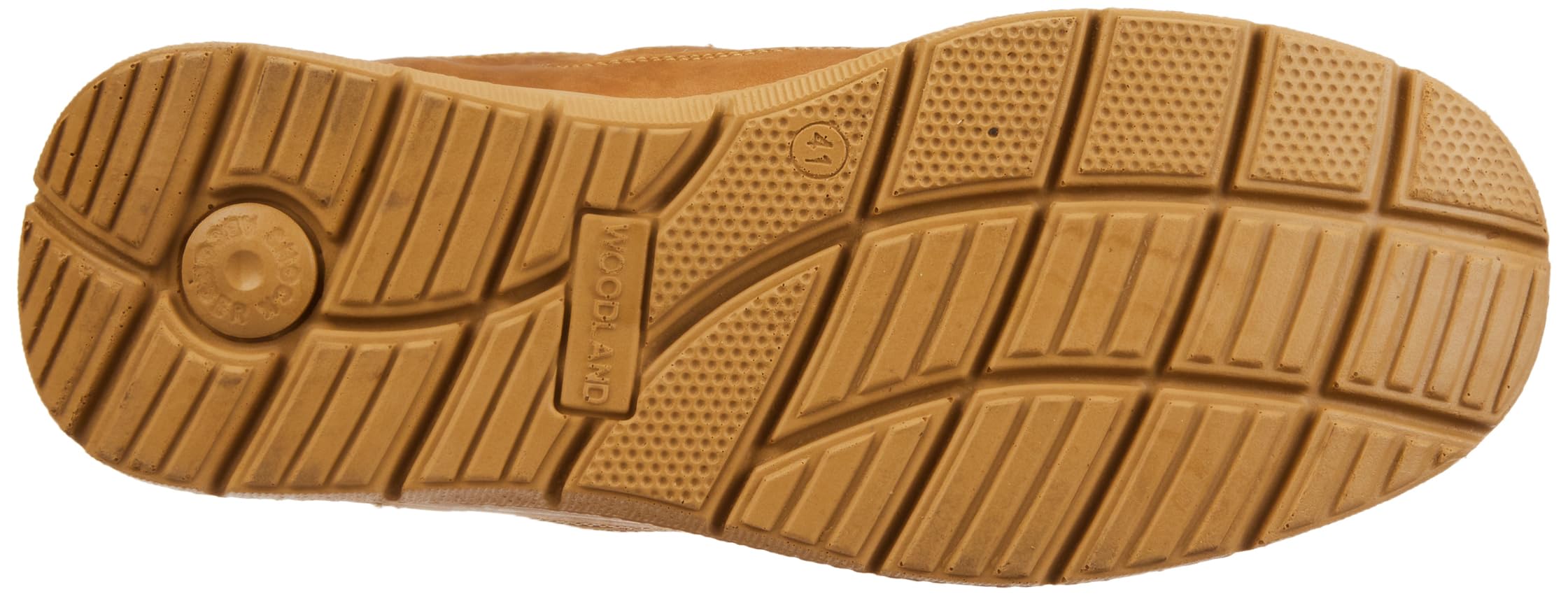 Woodland Men's Camel Nubuk Casual Shoes - Image 5