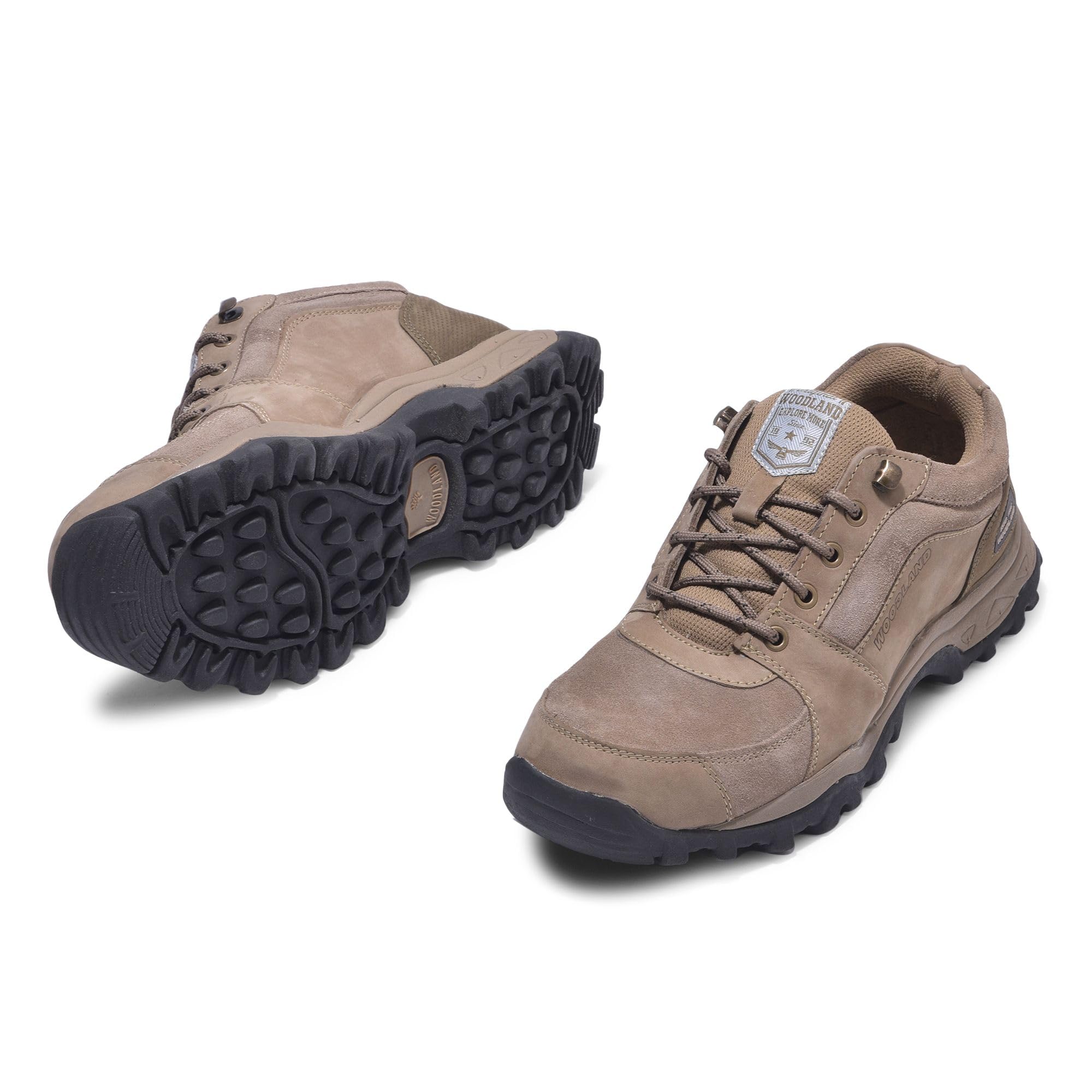 Woodland Mens Dubai Khaki Casual Shoe - Image 4