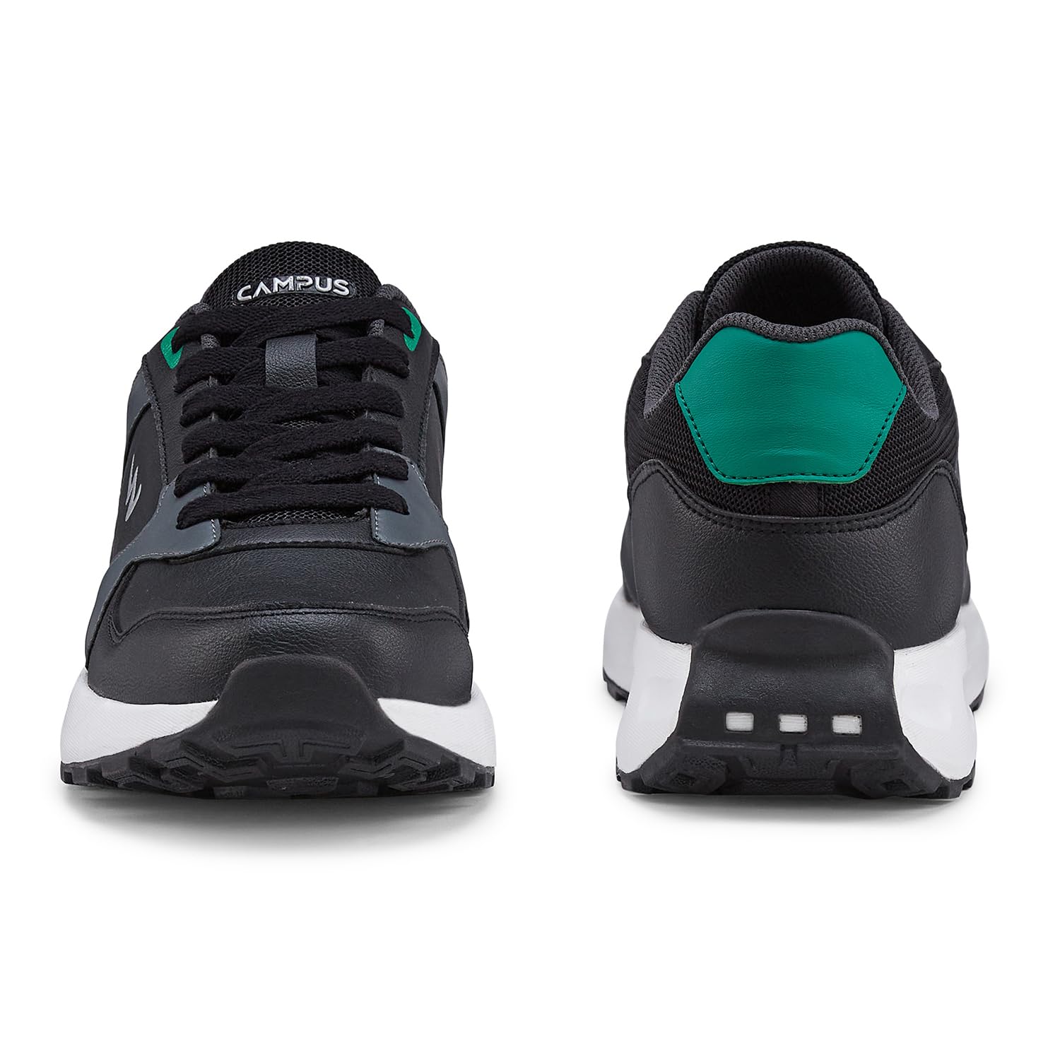 Campus Men's OG Sneakers - Black/Dark Grey - Image 3