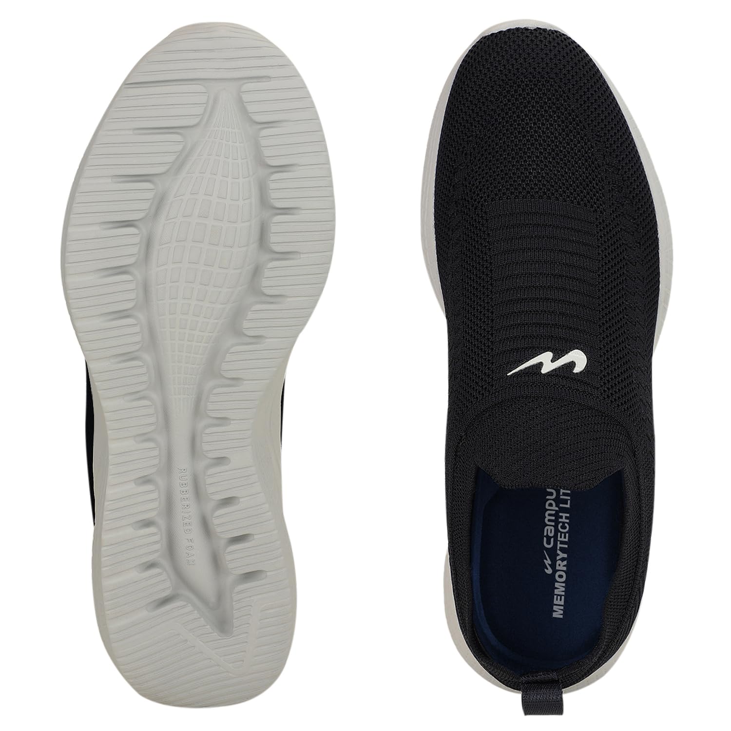 VAYU Men's Walking Shoes - Black - Image 3