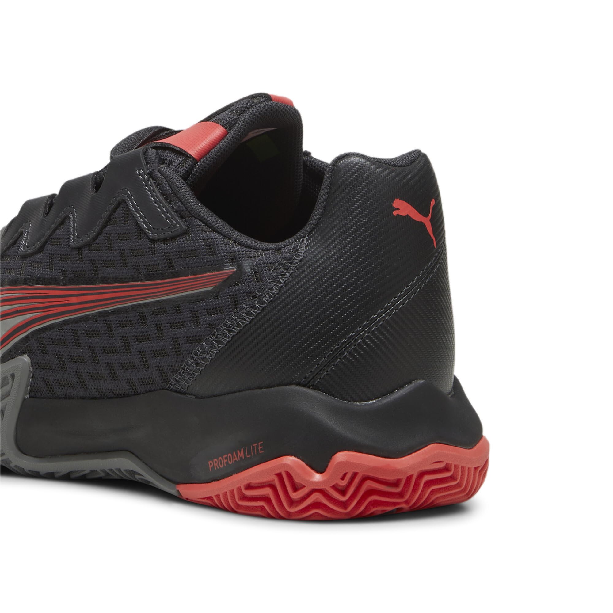 Puma NOVA Elite Sneaker - Gray Black Red - Image 2